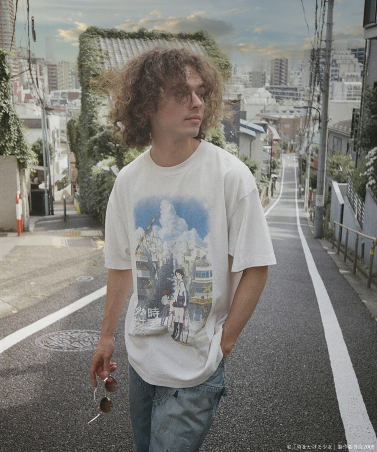 SAINT MICHAEL/セントマイケル/時をかける少女_SS T-SHIRT/SAINT/WHITE