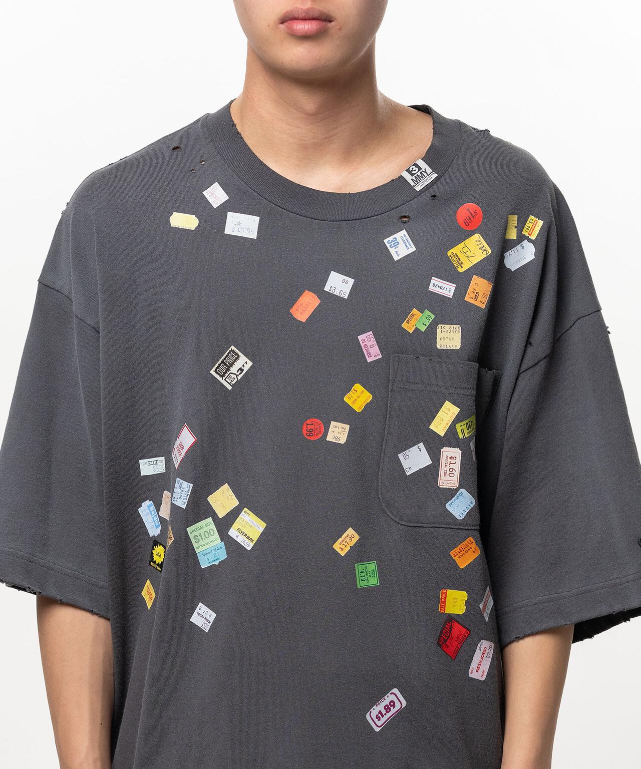 Maison MIHARAYASUHIRO/メゾン ミハラヤスヒロ/PRICE STICKER TEE