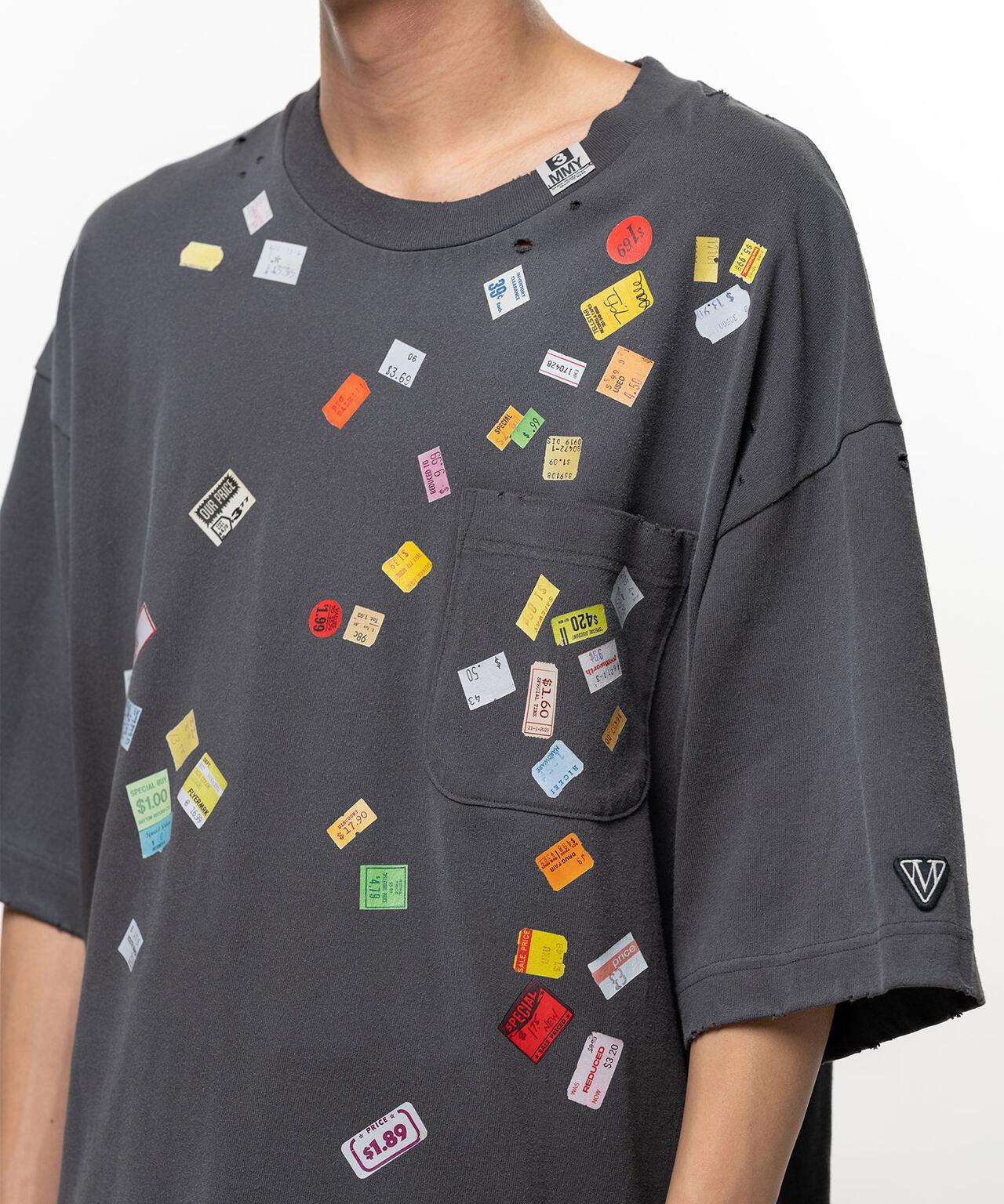 Maison MIHARAYASUHIRO/メゾン ミハラヤスヒロ/PRICE STICKER TEE