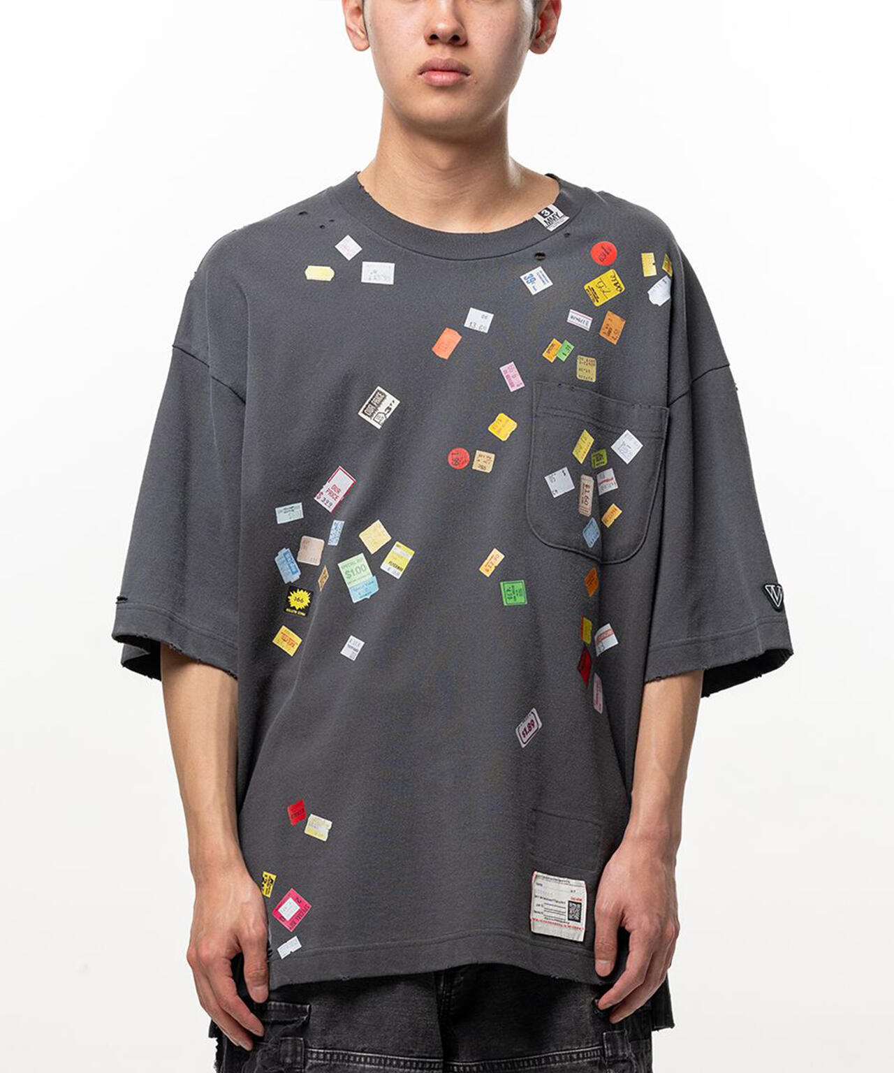 Maison MIHARAYASUHIRO/メゾン ミハラヤスヒロ/PRICE STICKER TEE