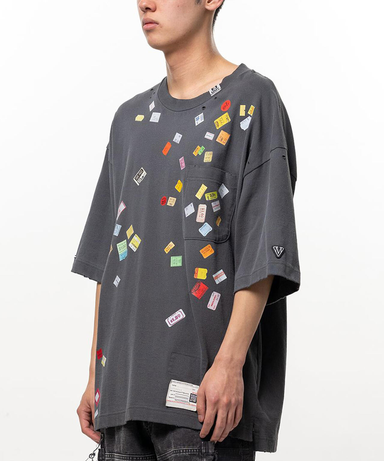 Maison MIHARAYASUHIRO/メゾン ミハラヤスヒロ/PRICE STICKER TEE