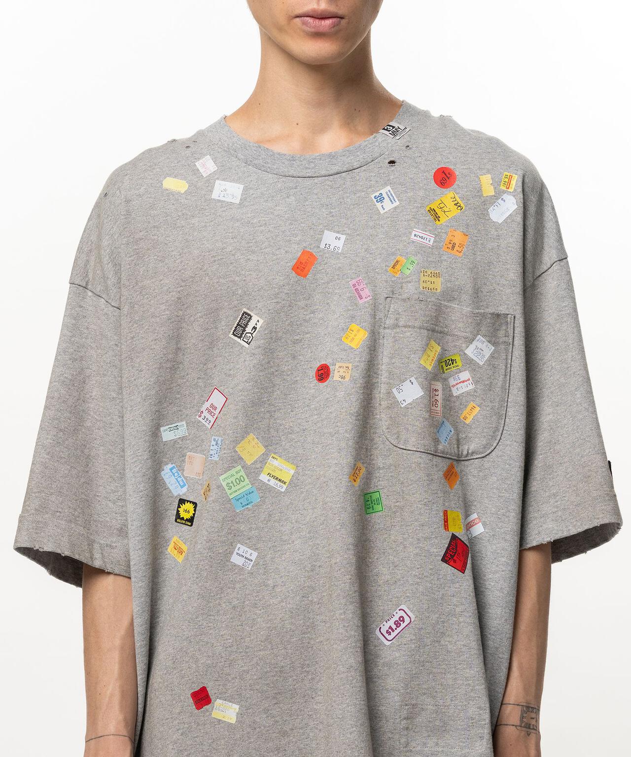 Maison MIHARAYASUHIRO/メゾン ミハラヤスヒロ/PRICE STICKER TEE