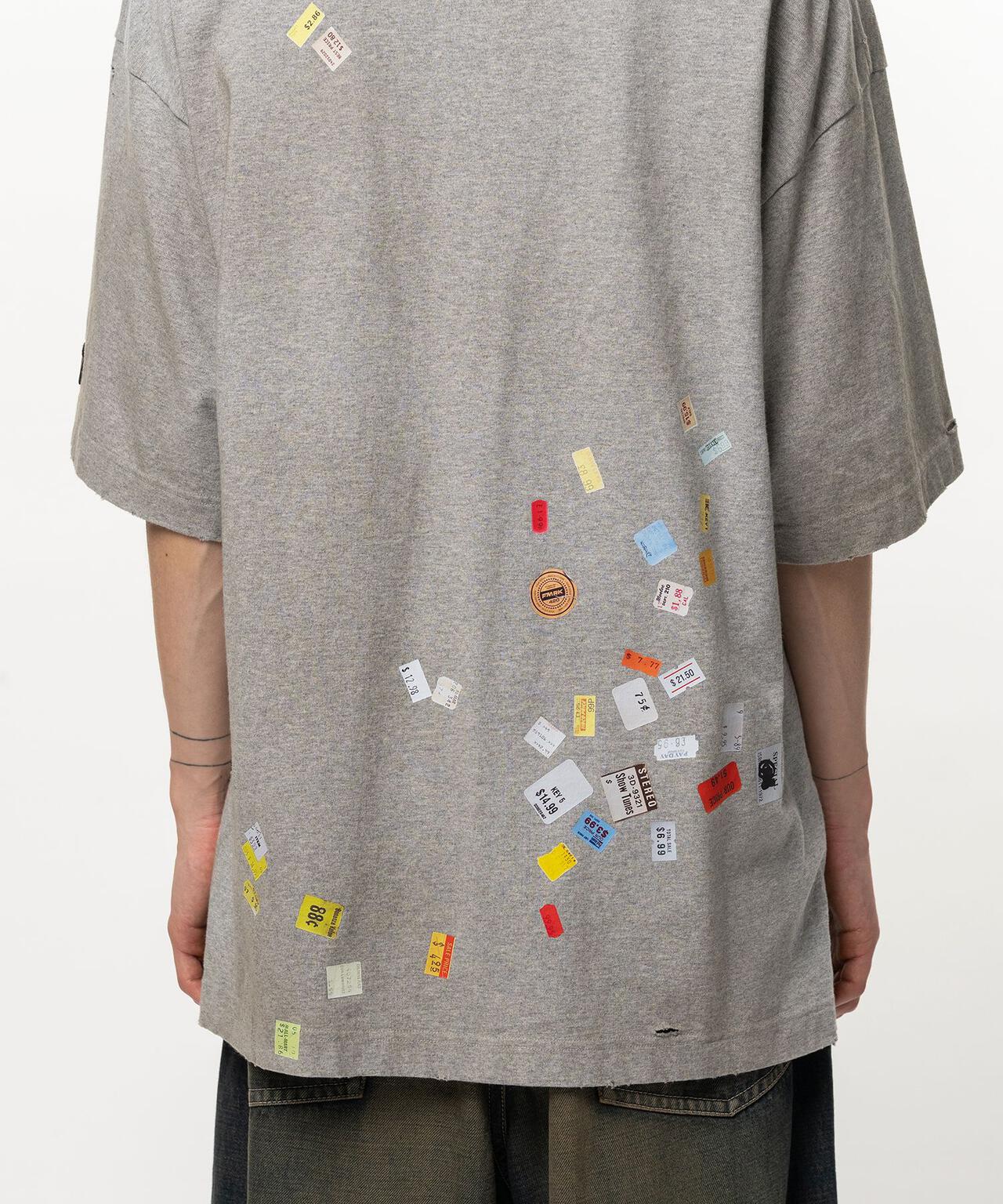 Maison MIHARAYASUHIRO/メゾン ミハラヤスヒロ/PRICE STICKER TEE
