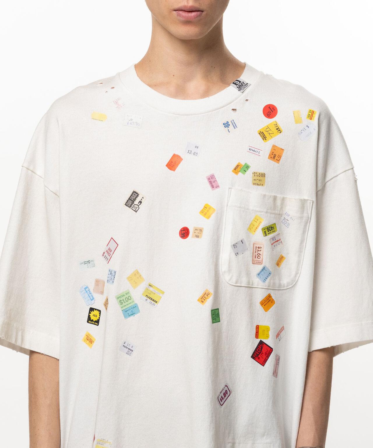 Maison MIHARAYASUHIRO/メゾン ミハラヤスヒロ/PRICE STICKER TEE