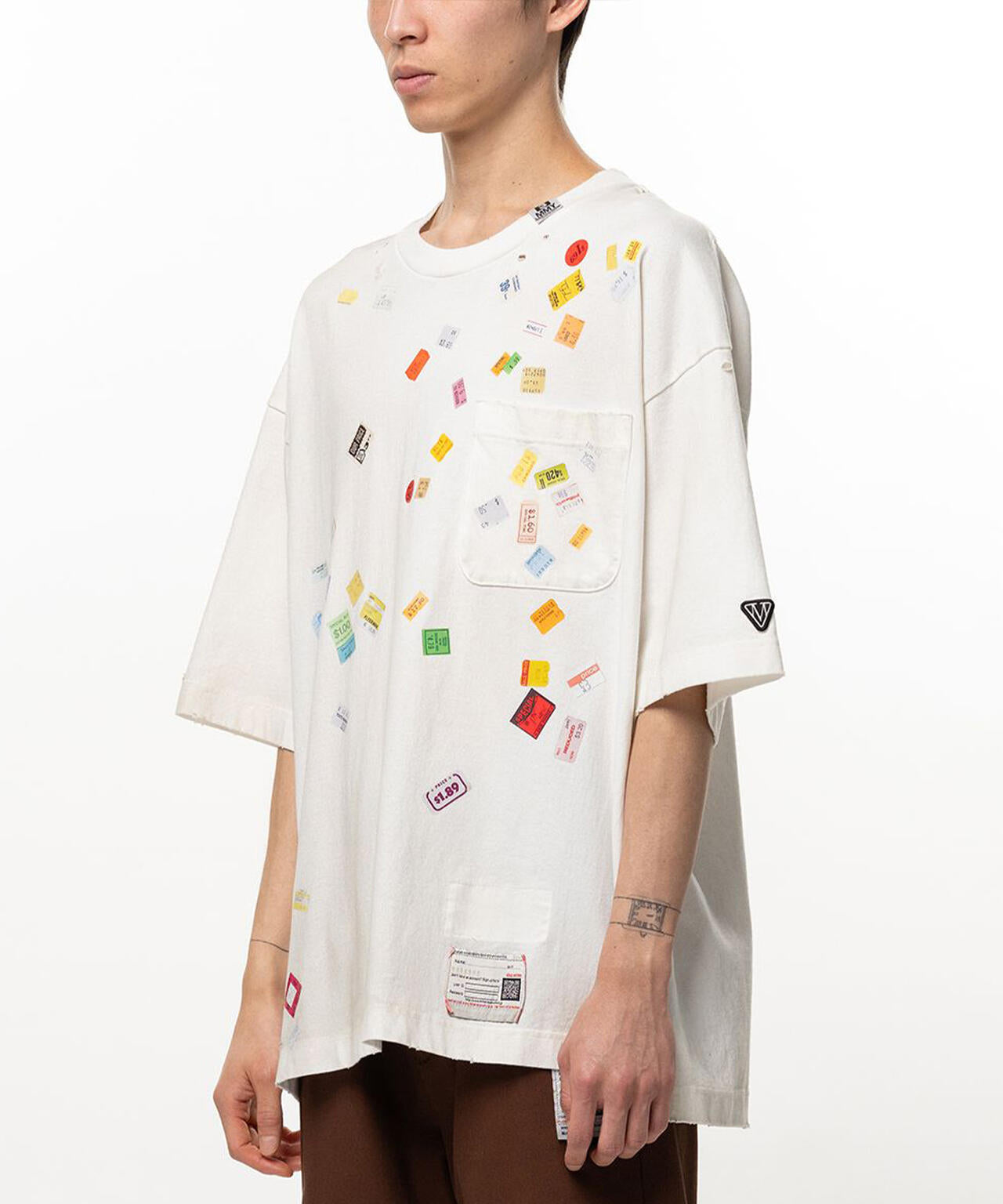 Maison MIHARAYASUHIRO/メゾン ミハラヤスヒロ/PRICE STICKER TEE