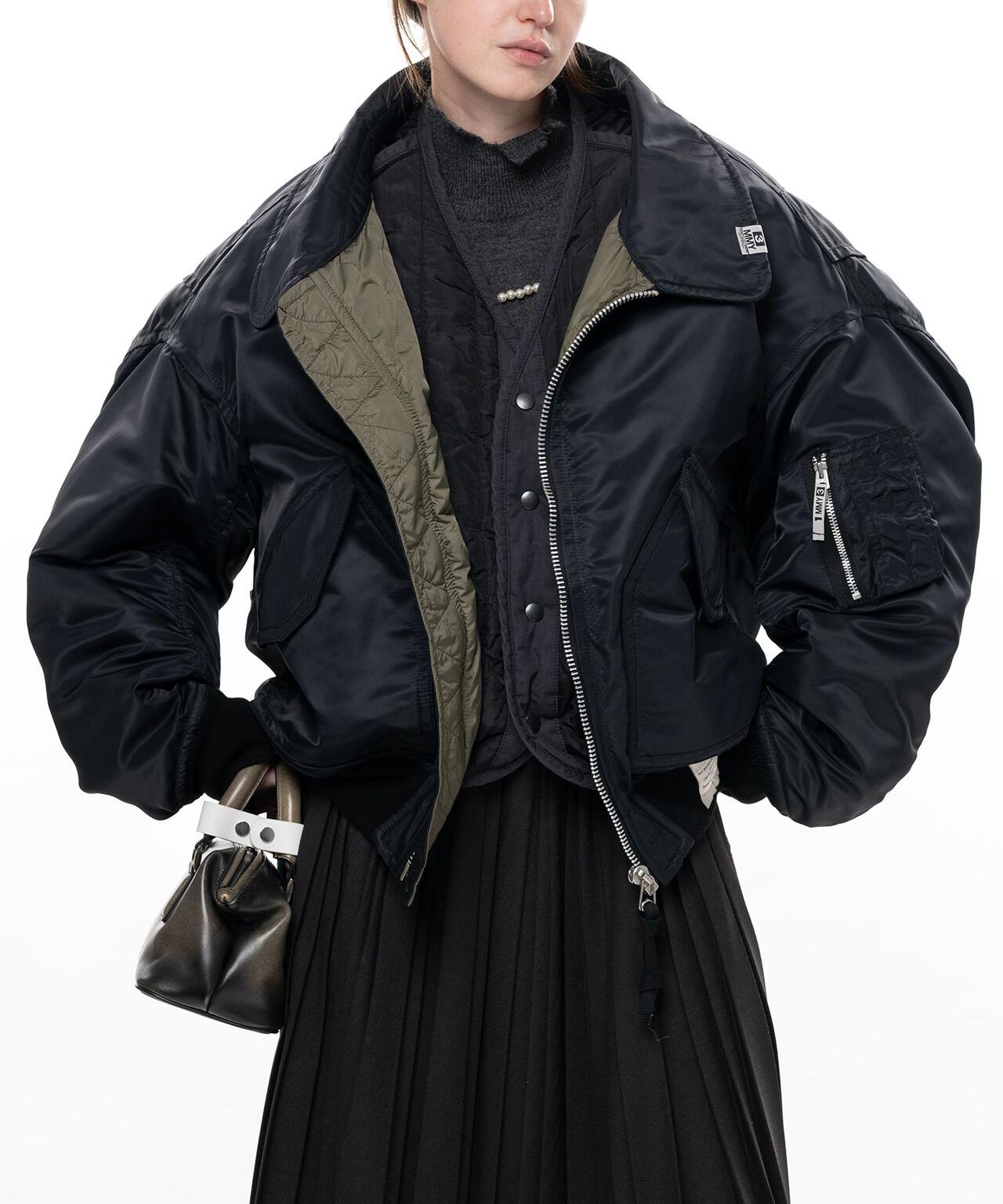 Maison MIHARAYASUHIRO/メゾン ミハラヤスヒロ/LAYERED BOMBER JACKET