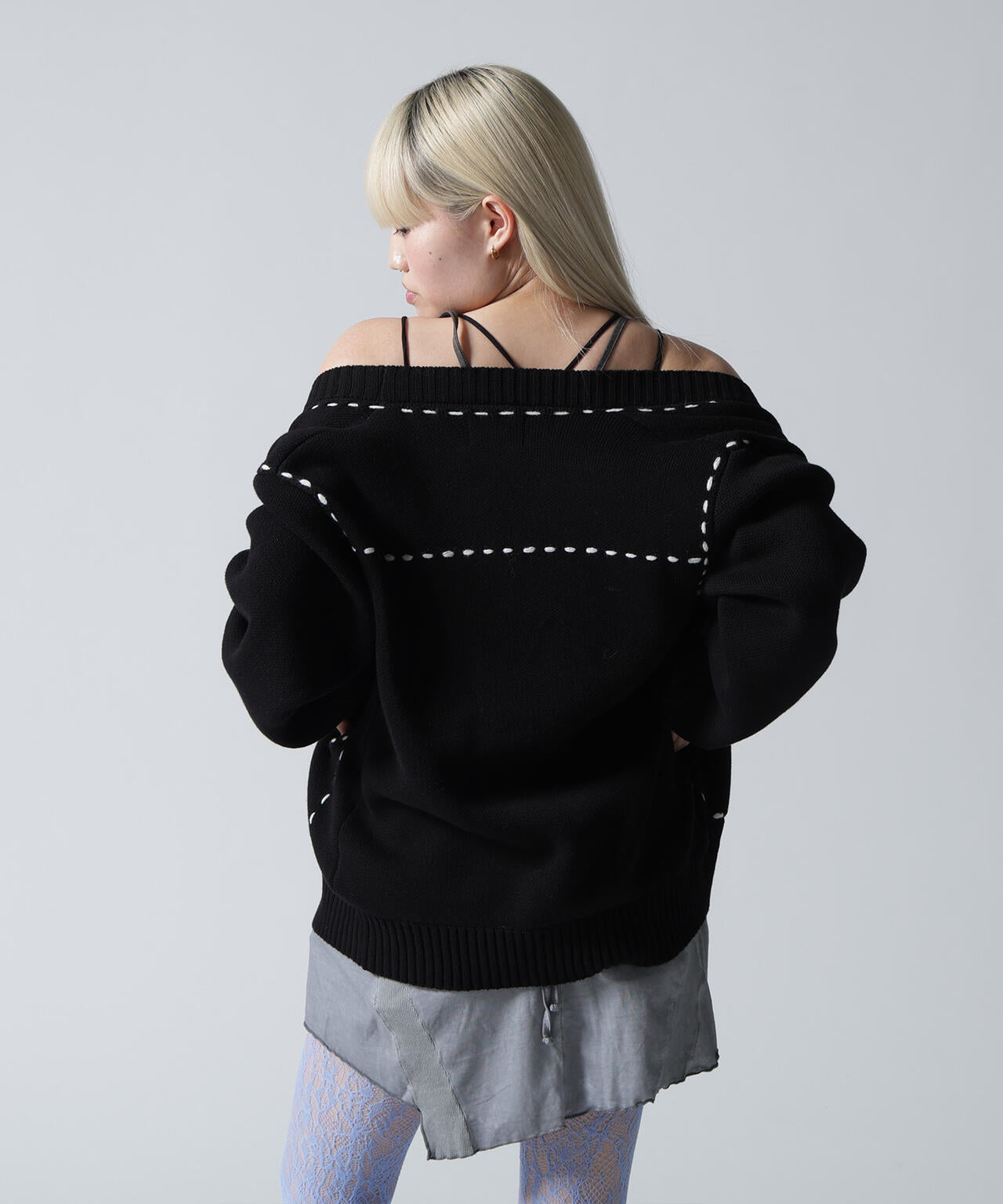 FR(13)NDS/フレンズ/STITCH KNIT CARDIGAN