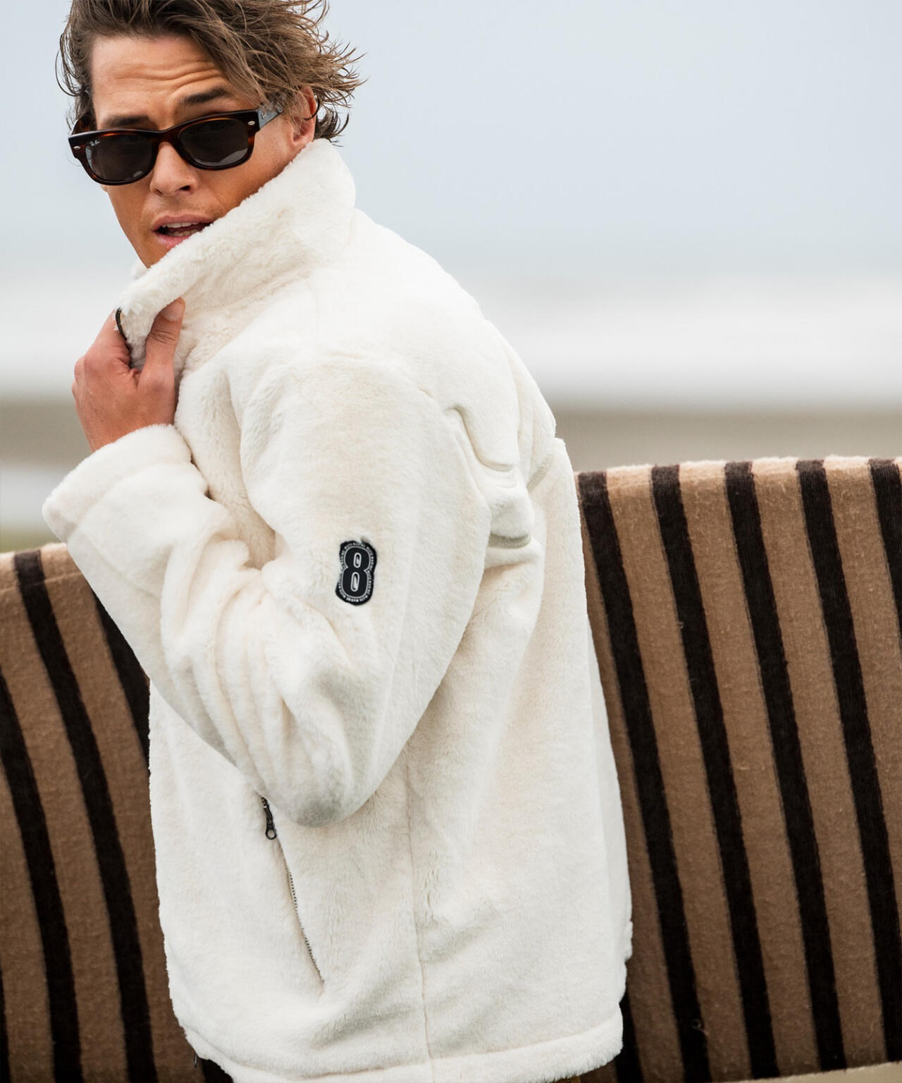 muta MARINE/ムータ マリン/Eco Fur Blouson
