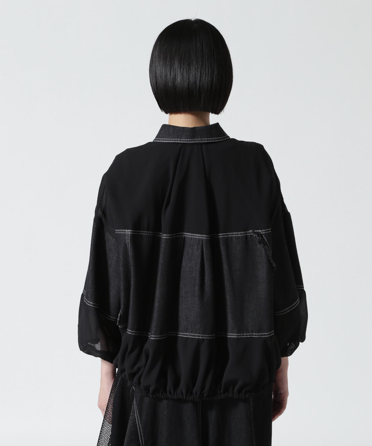AULA AILA/アウラアイラ/DENIM COMBINATION BLOUSON