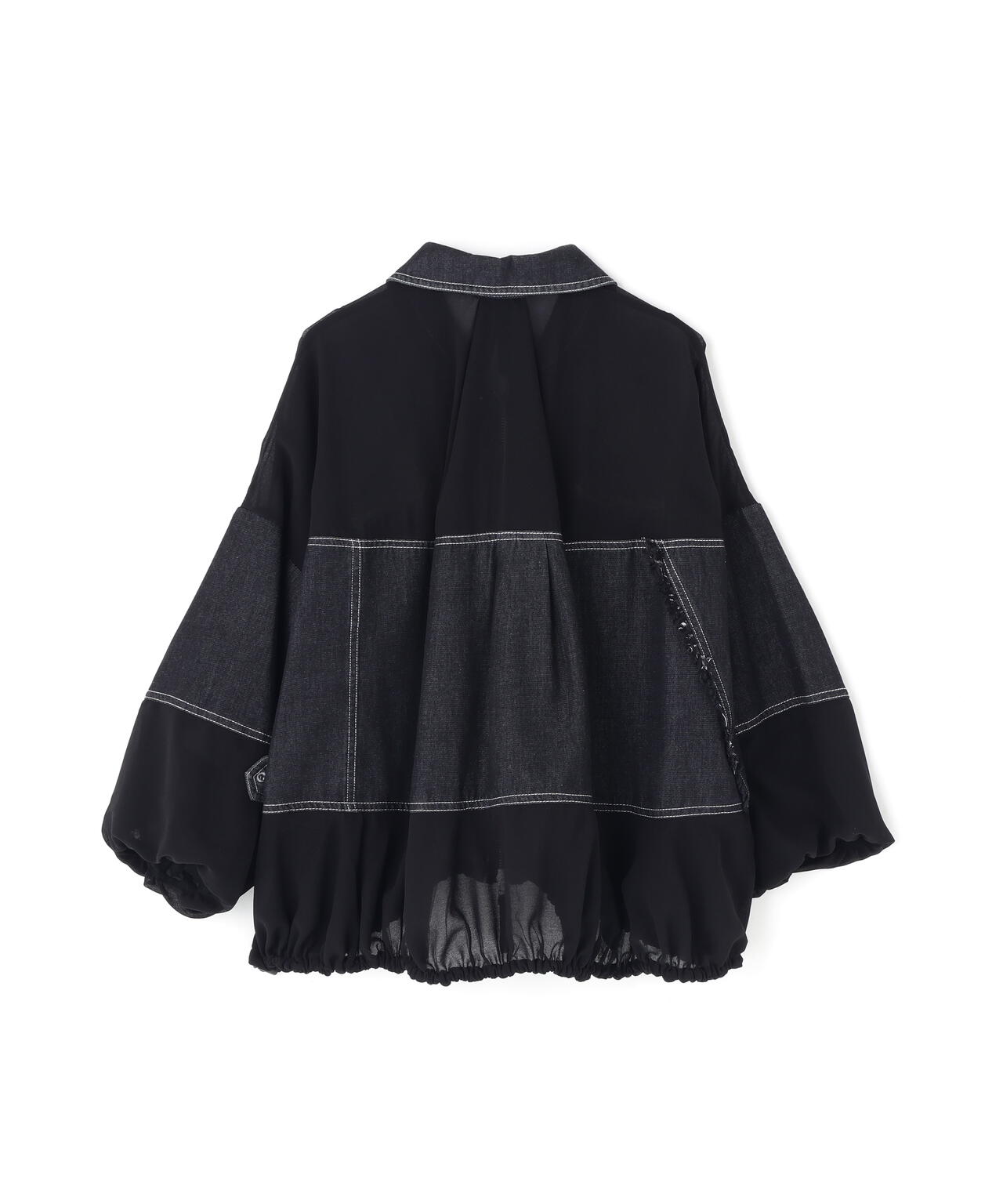 AULA AILA/アウラアイラ/DENIM COMBINATION BLOUSON