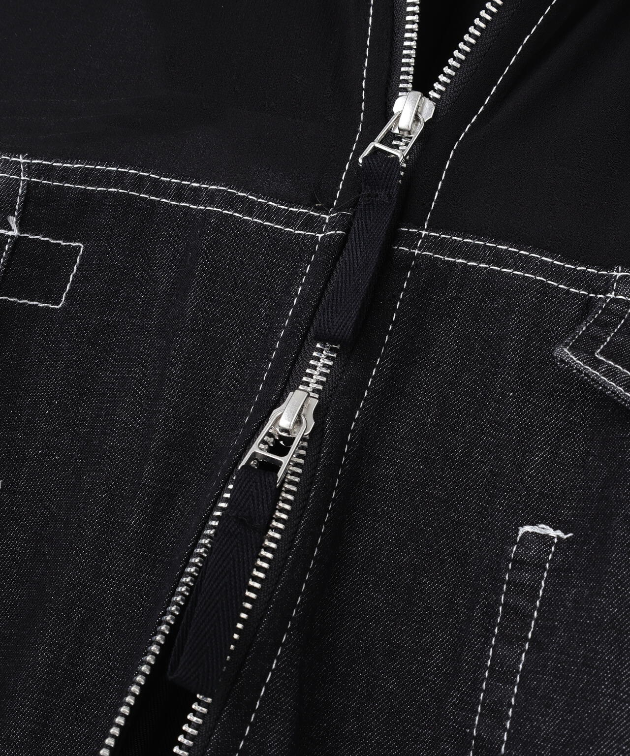 AULA AILA/アウラアイラ/DENIM COMBINATION BLOUSON