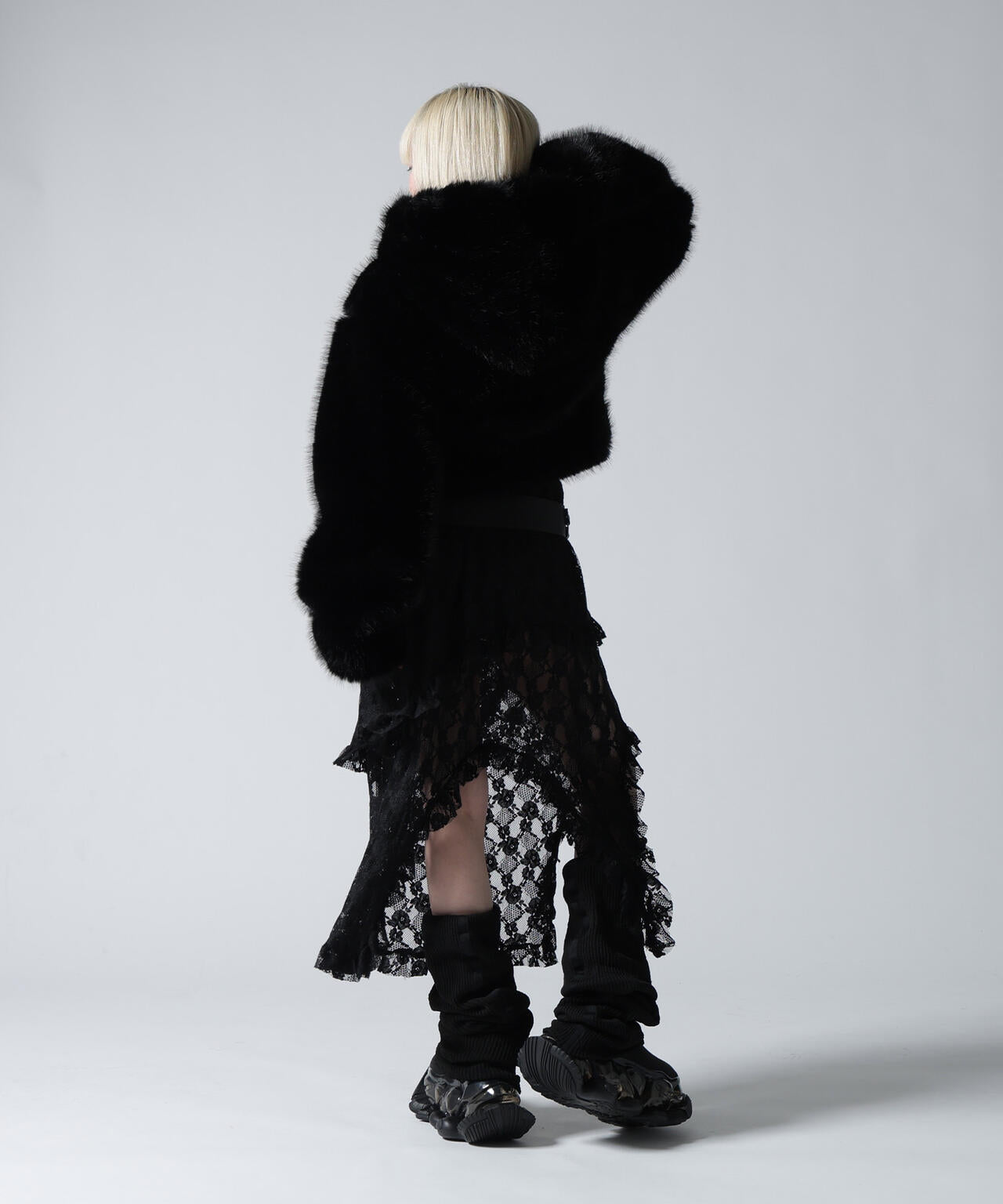 FR(13)NDS/フレンズ/ECO FUR HOOD BLOUSON
