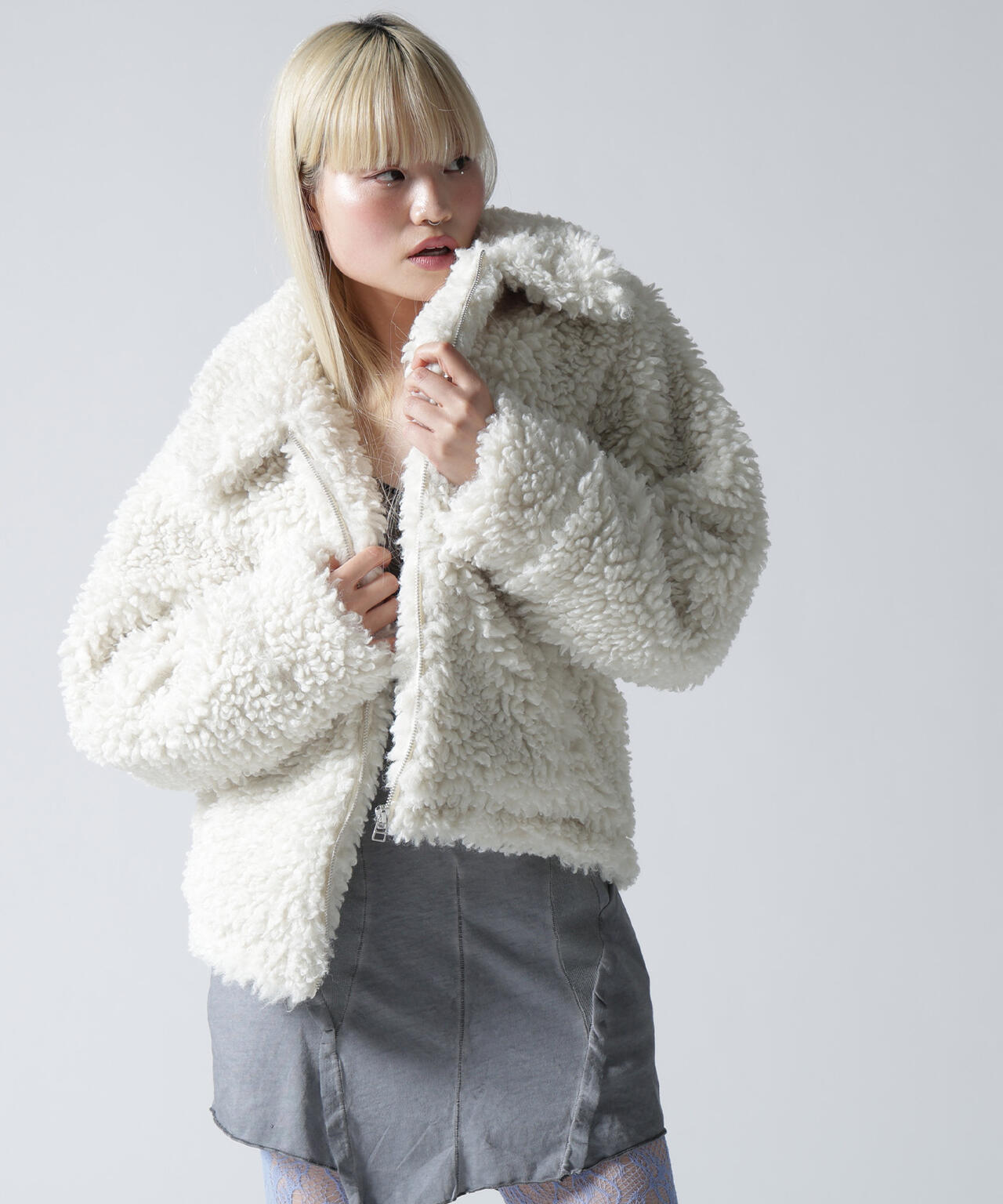 FR(13)NDS/フレンズ/BOA COLLAR BLOUSON