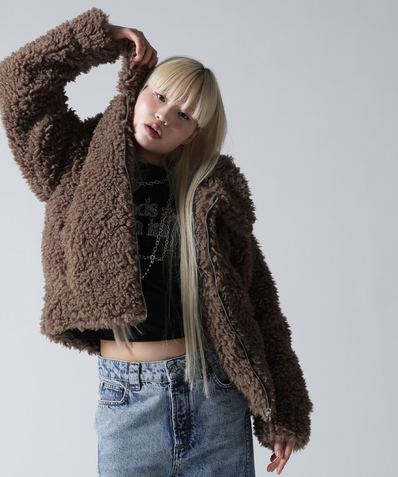 FR(13)NDS/フレンズ/BOA COLLAR BLOUSON