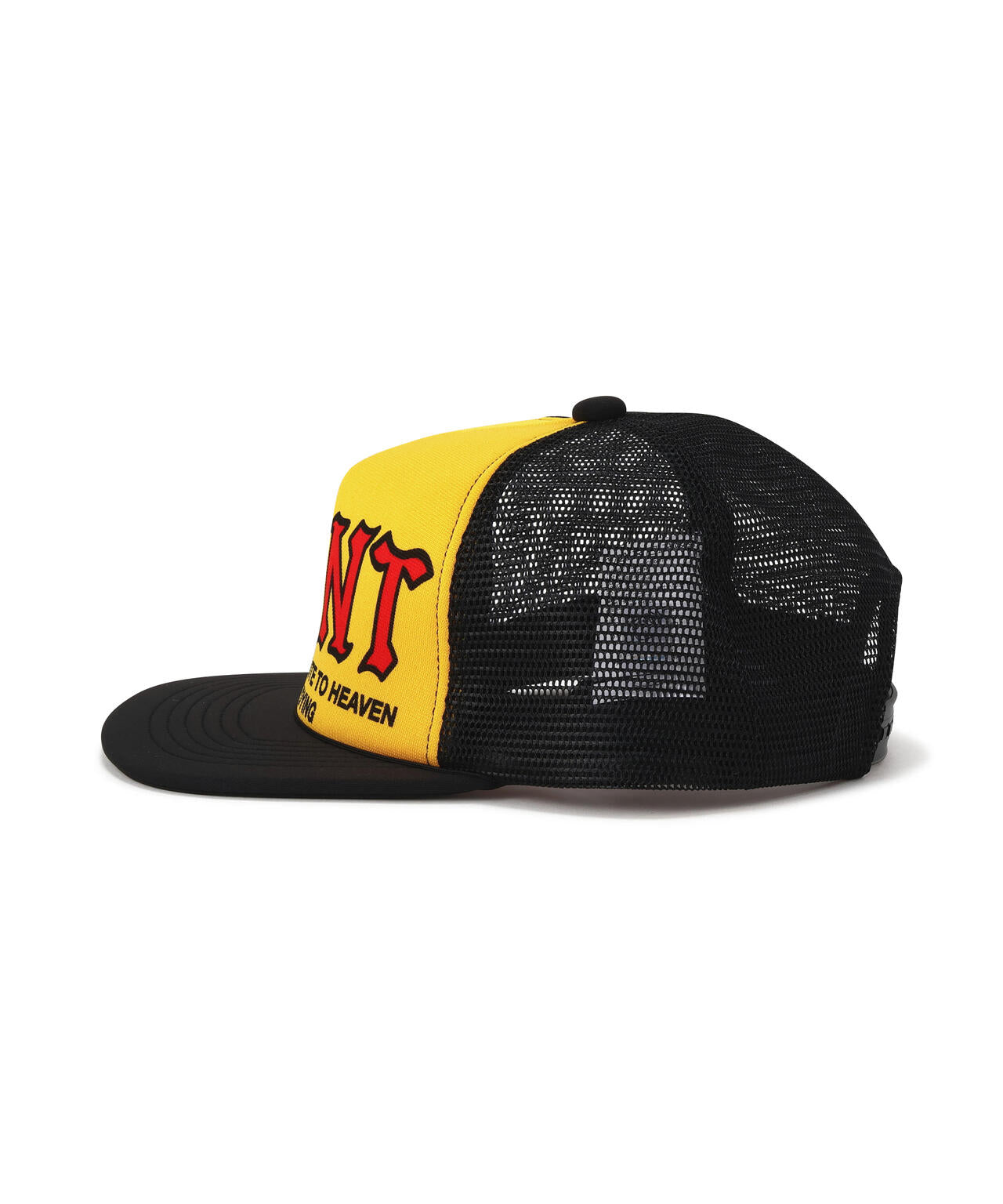 SAINT MICHAEL/セントマイケル/MESH CAP/SAINT/YELLOW+BLACK