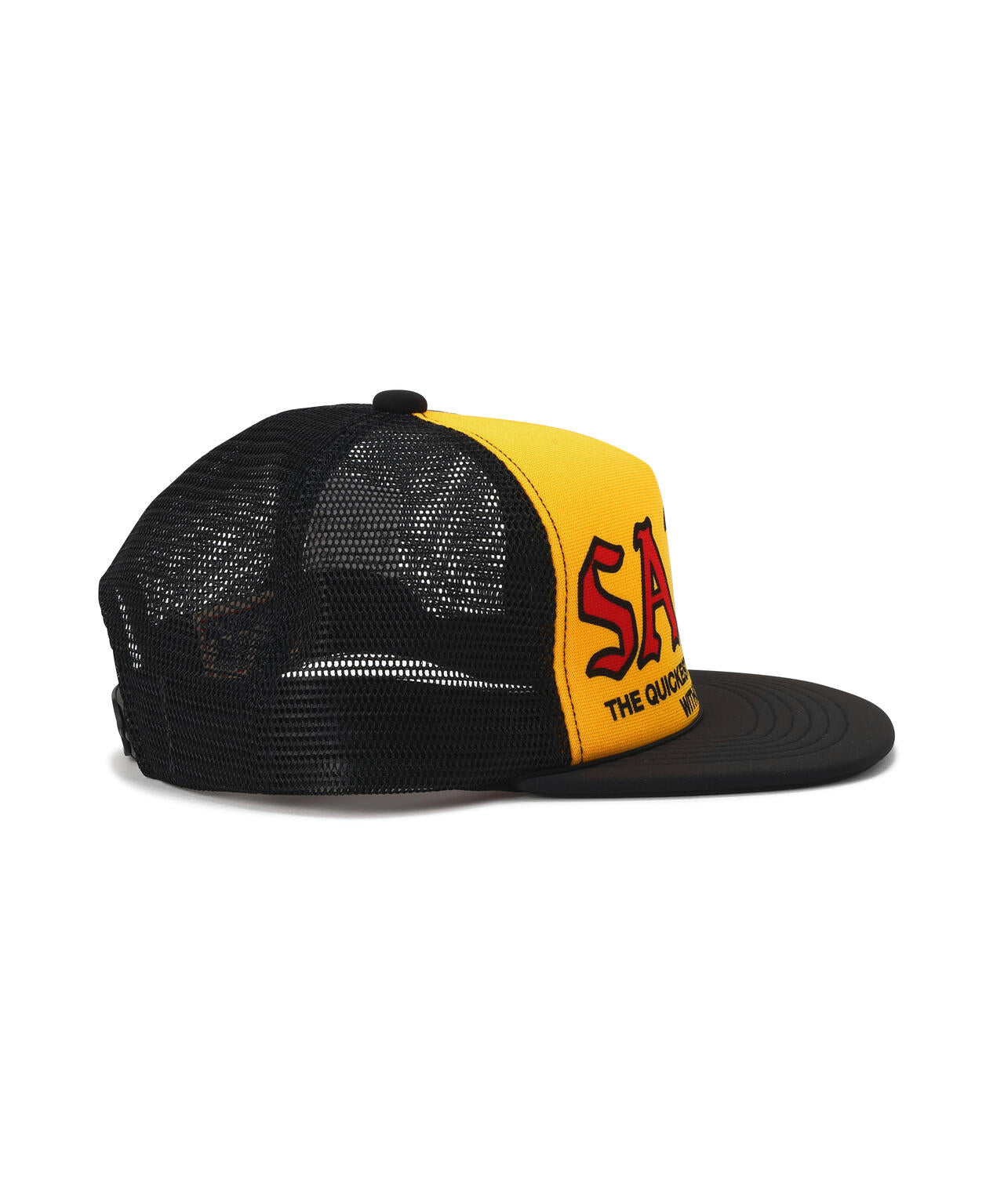 SAINT MICHAEL/セントマイケル/MESH CAP/SAINT/YELLOW+BLACK