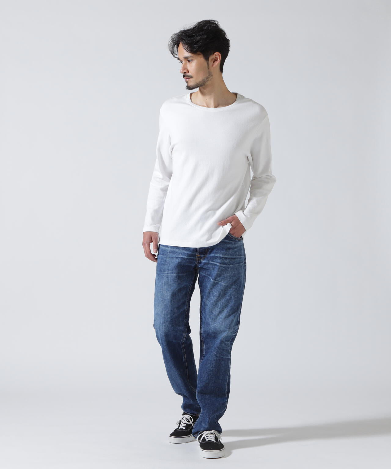 NUDIE JEANS/ヌーディージーンズ/Solid Ollie/Life Tracks