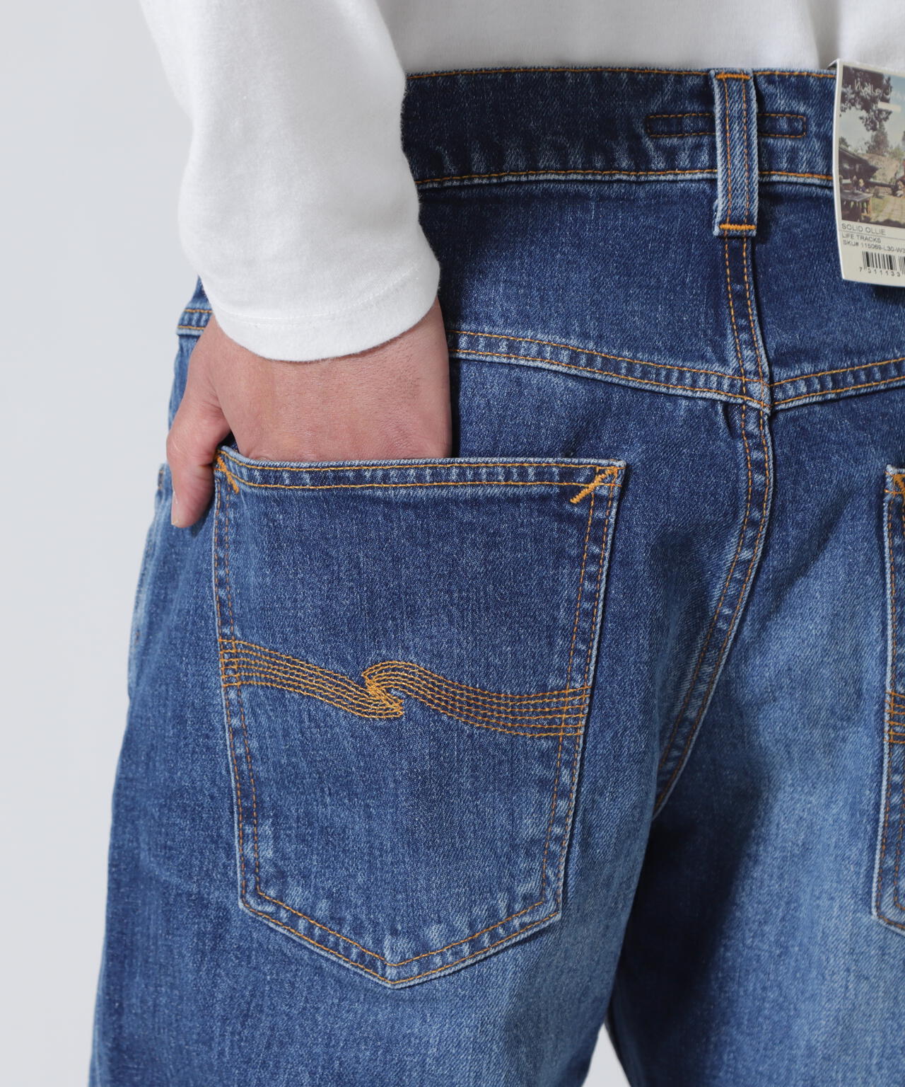NUDIE JEANS/ヌーディージーンズ/Solid Ollie/Life Tracks
