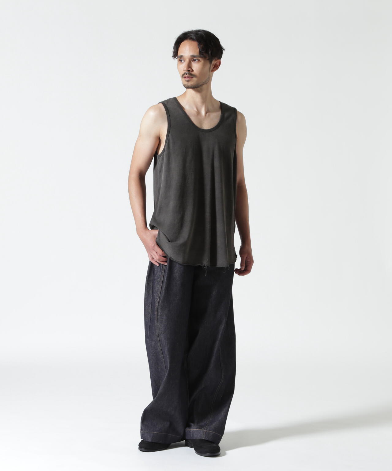 GEN_DAI/ゲンダイ/Hidden Pocket Rigid DENIM