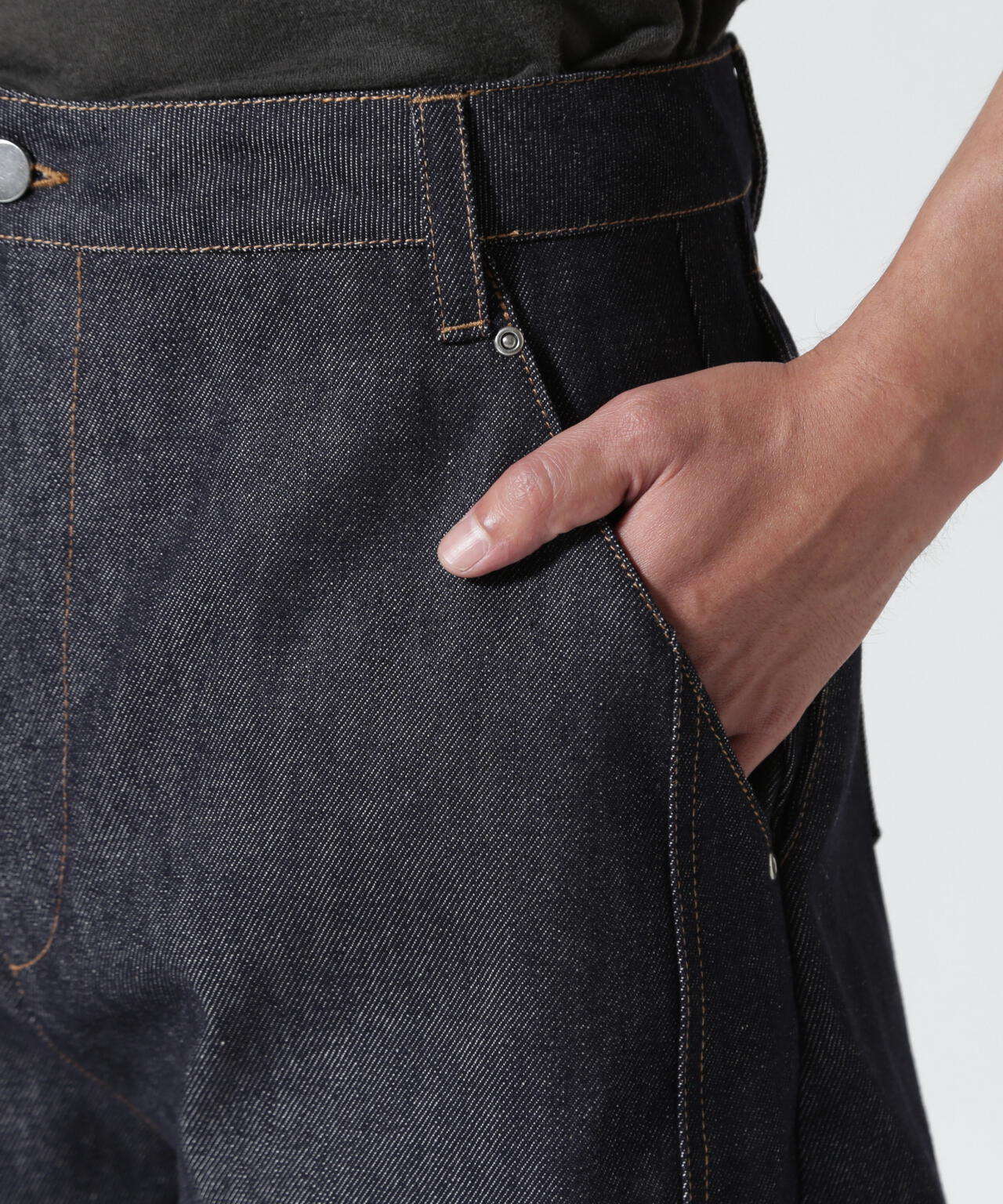 GEN_DAI/ゲンダイ/Hidden Pocket Rigid DENIM