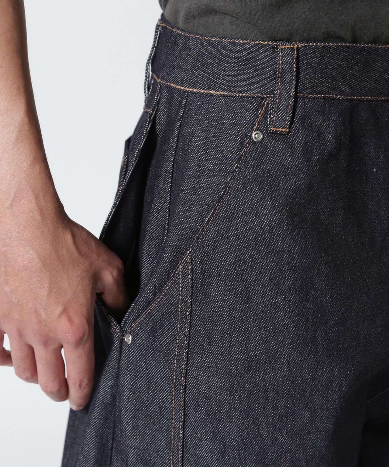 GEN_DAI/ゲンダイ/Hidden Pocket Rigid DENIM