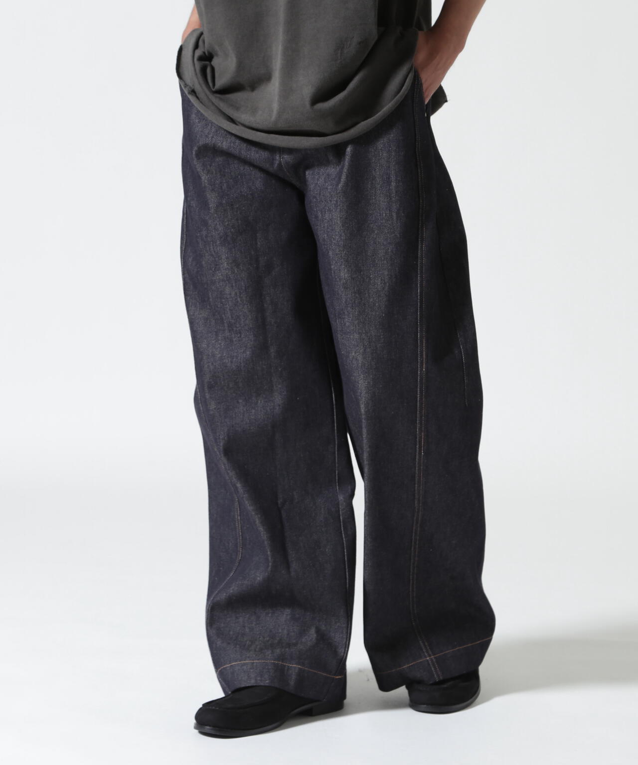 GEN_DAI/ゲンダイ/Hidden Pocket Rigid DENIM