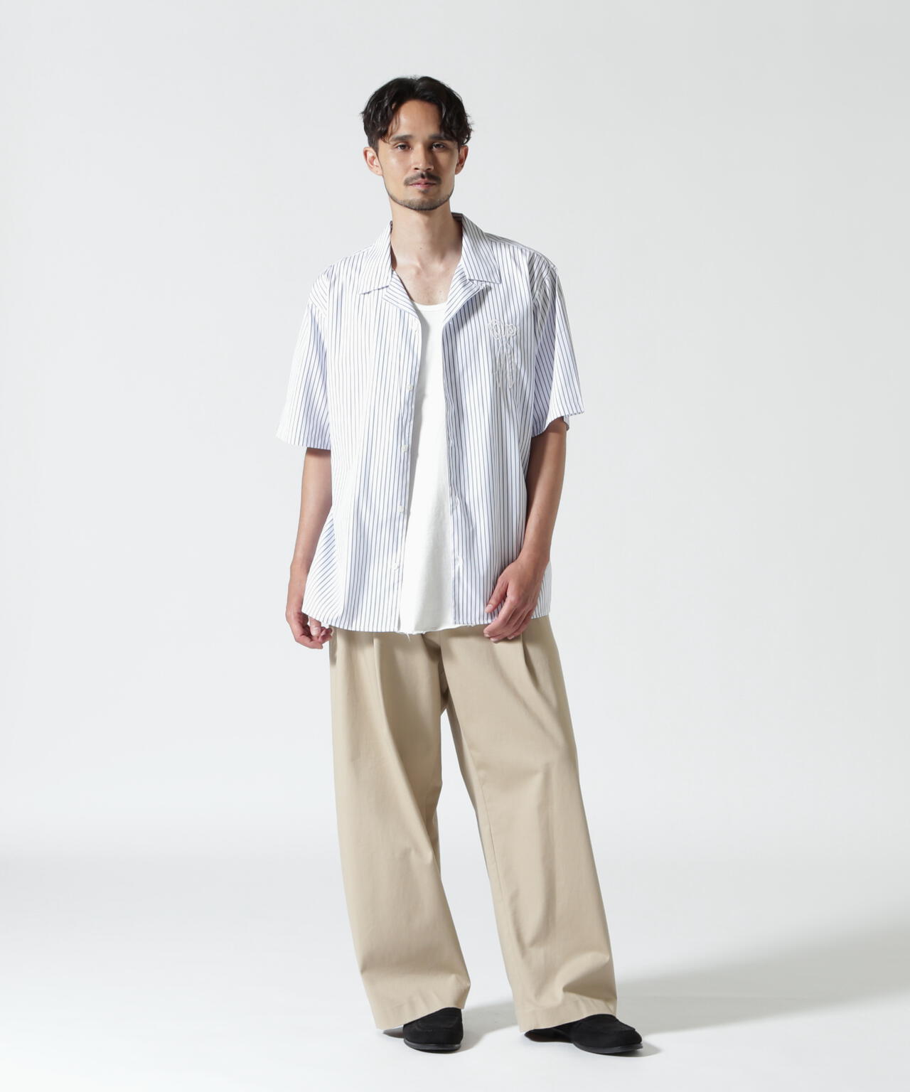DENHAM/デンハム/SCISSOR PATCH BOWLING SHIRT