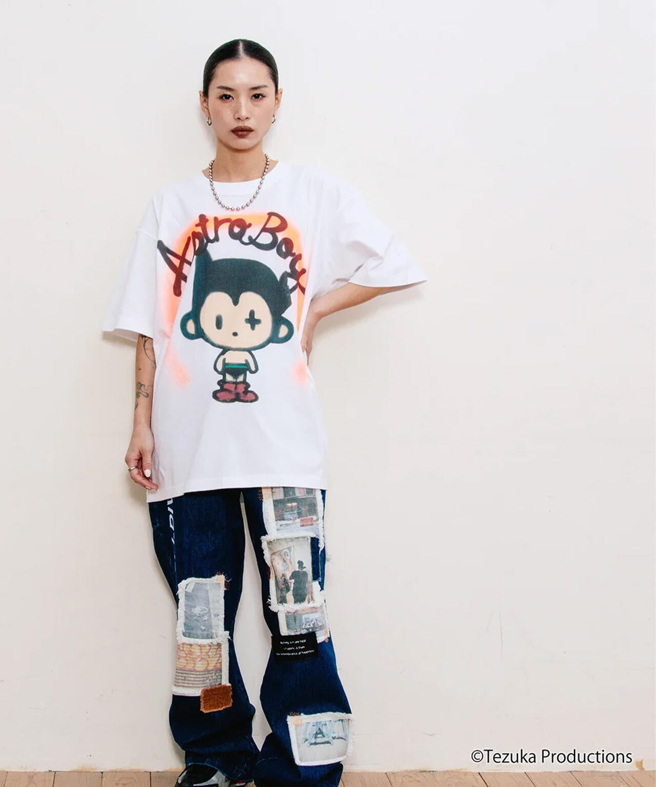 guernika/ゲルニカ/Thumb Doll Spray Tshirt アトム