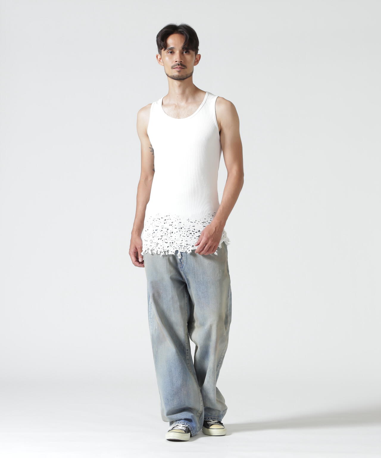 15SKULL/BROKEN TANK TOP
