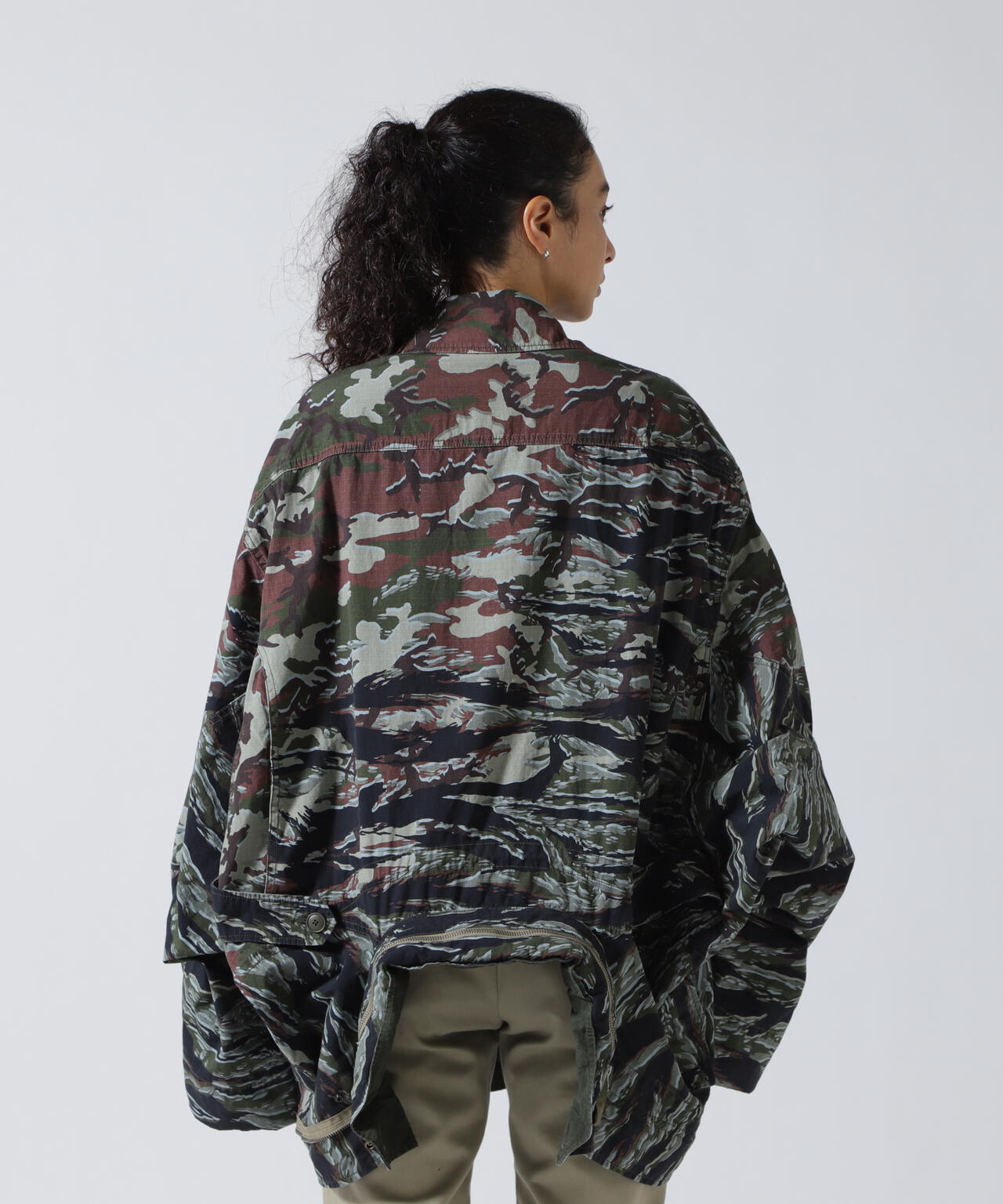 beautiful people×Alpha/double-end camouflage field JK