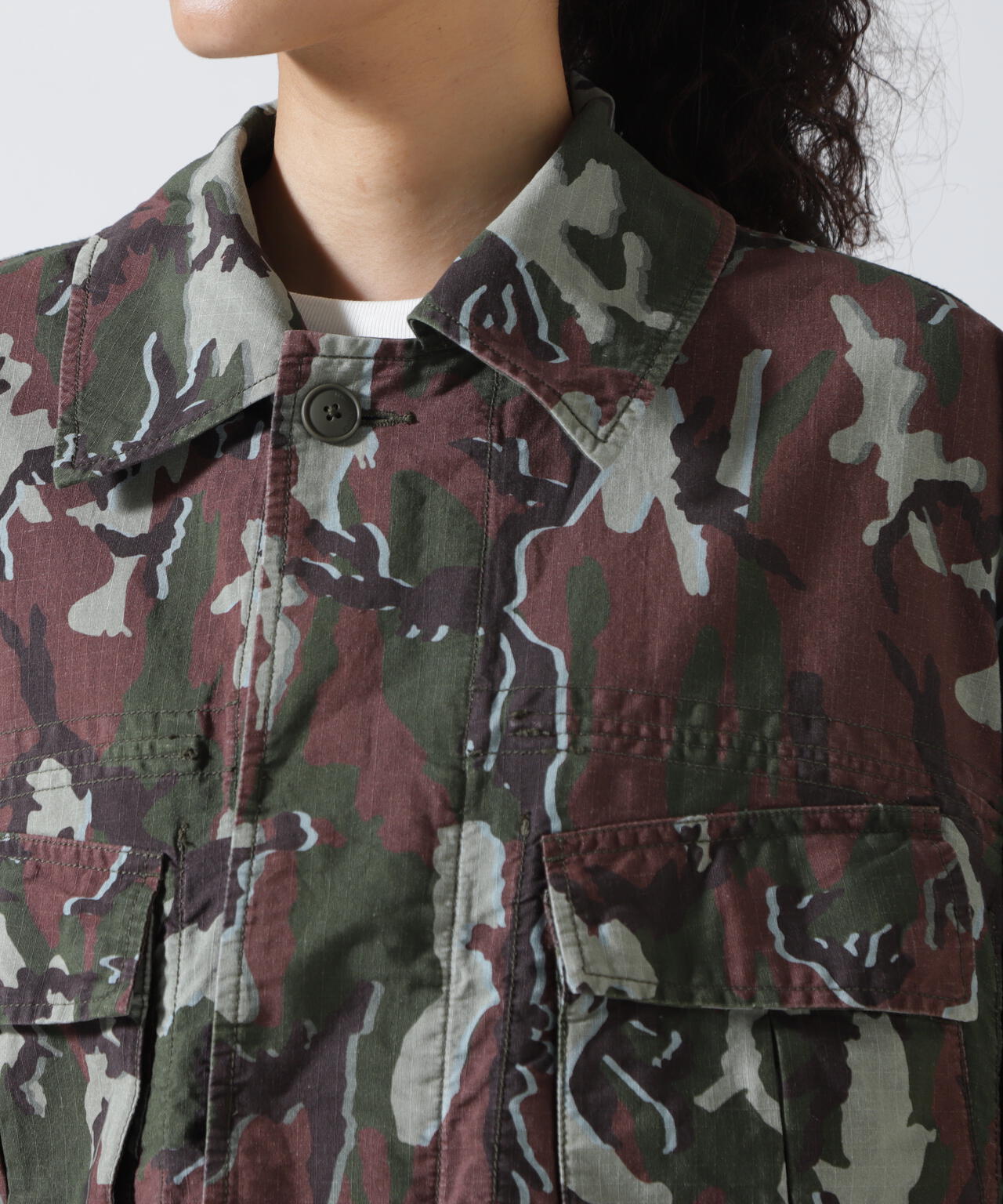 beautiful people×Alpha/double-end camouflage field JK