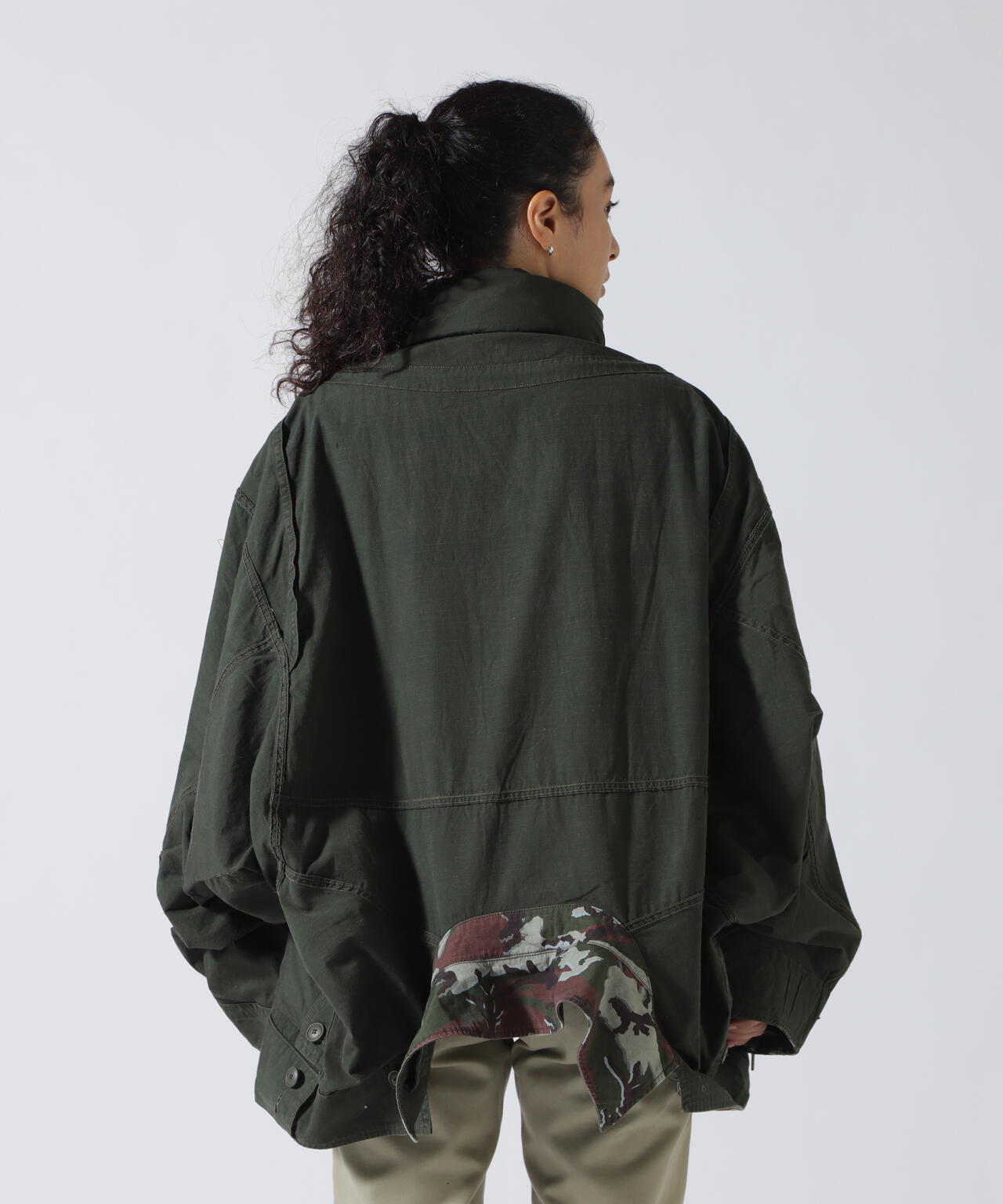 beautiful people×Alpha/double-end camouflage field JK