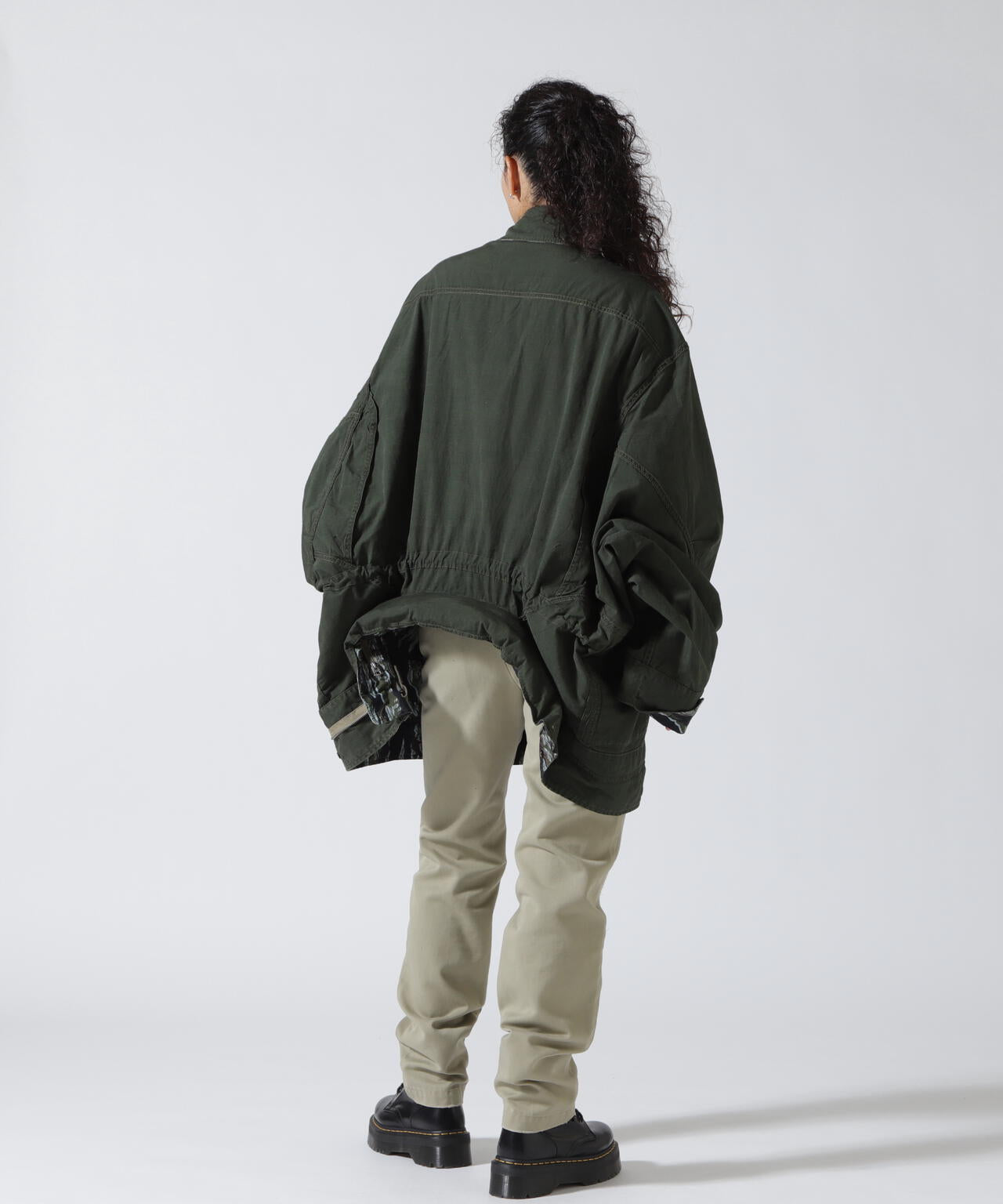 beautiful people×Alpha/double-end camouflage field JK