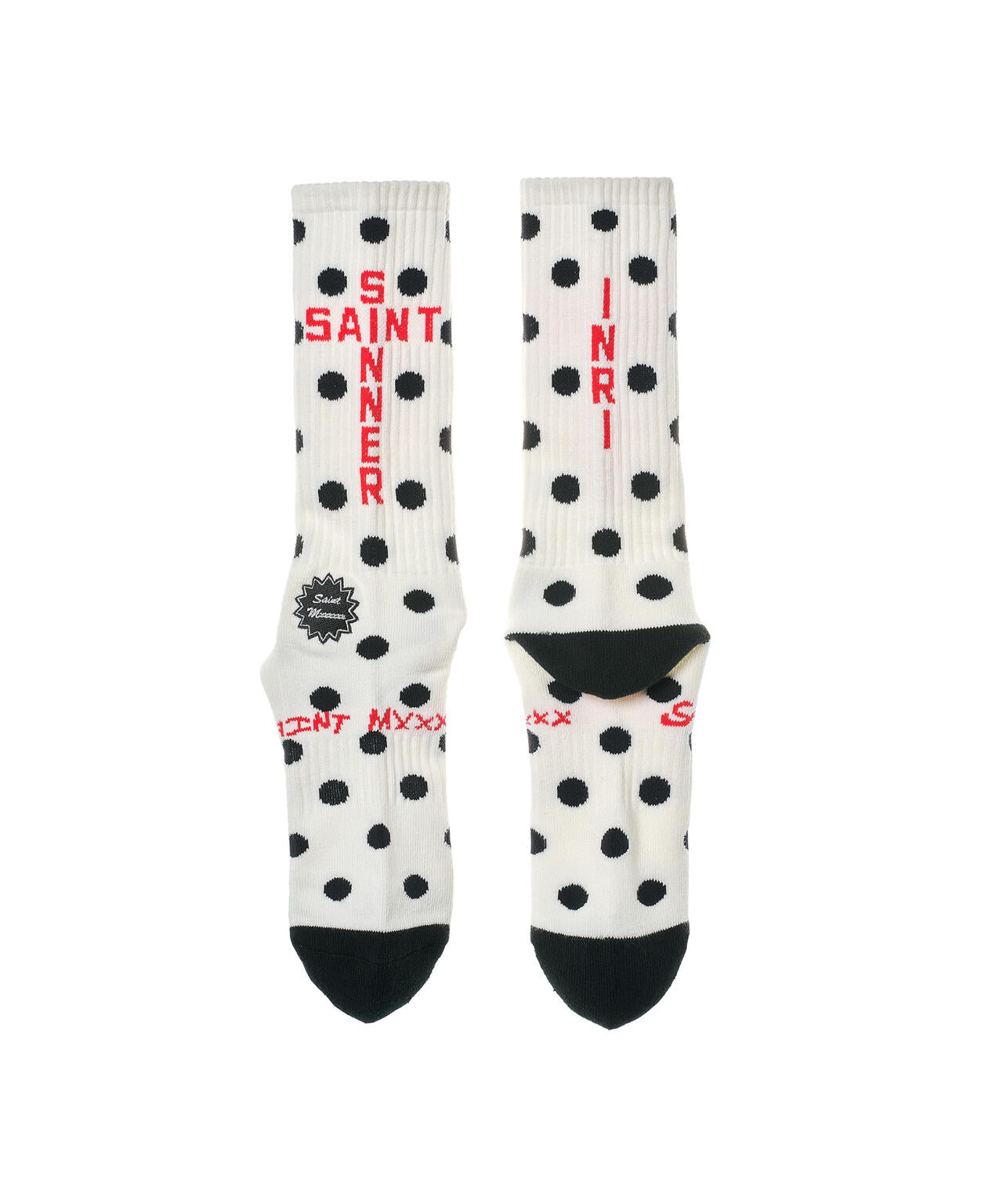 SAINT MICHAEL/セントマイケル/SOCKS/DOT/WHITE