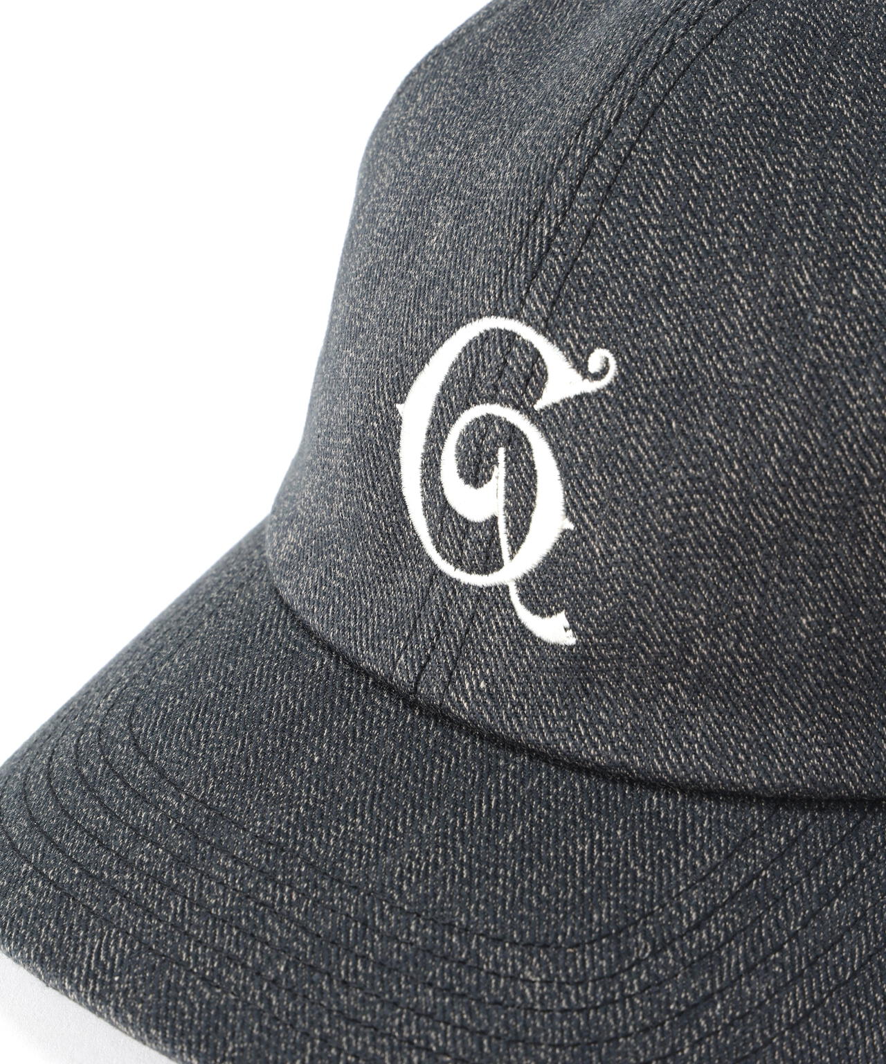 CPH/シーピーエイチ/DEEP 6 PANEL CAP/HEATHER TWILL/BLACK