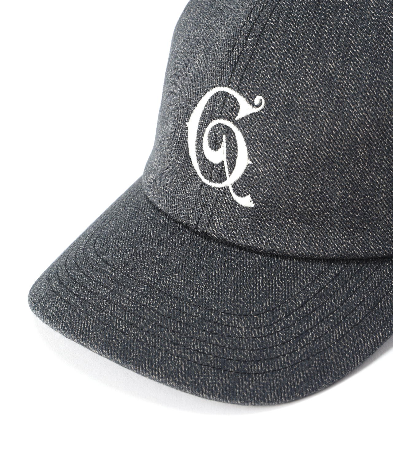 CPH/シーピーエイチ/DEEP 6 PANEL CAP/HEATHER TWILL/BLACK