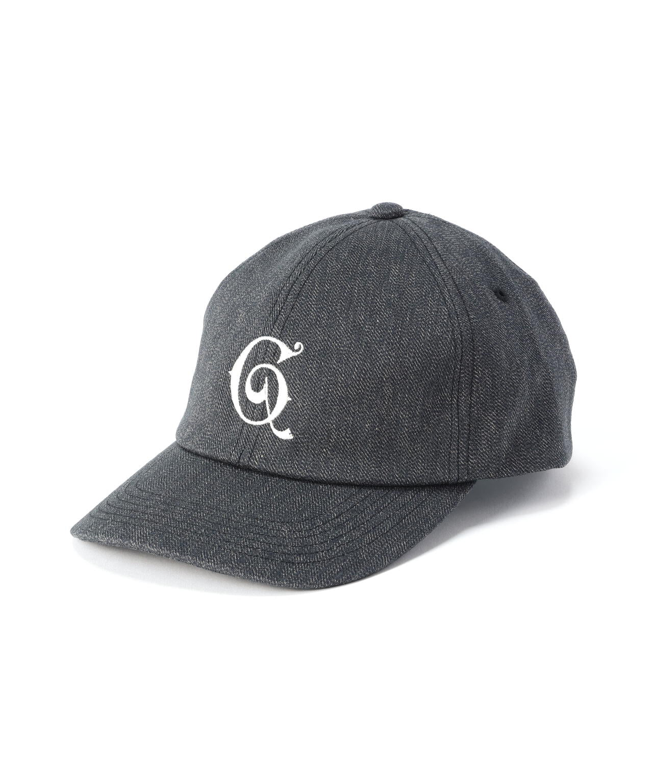 CPH/シーピーエイチ/DEEP 6 PANEL CAP/HEATHER TWILL/BLACK