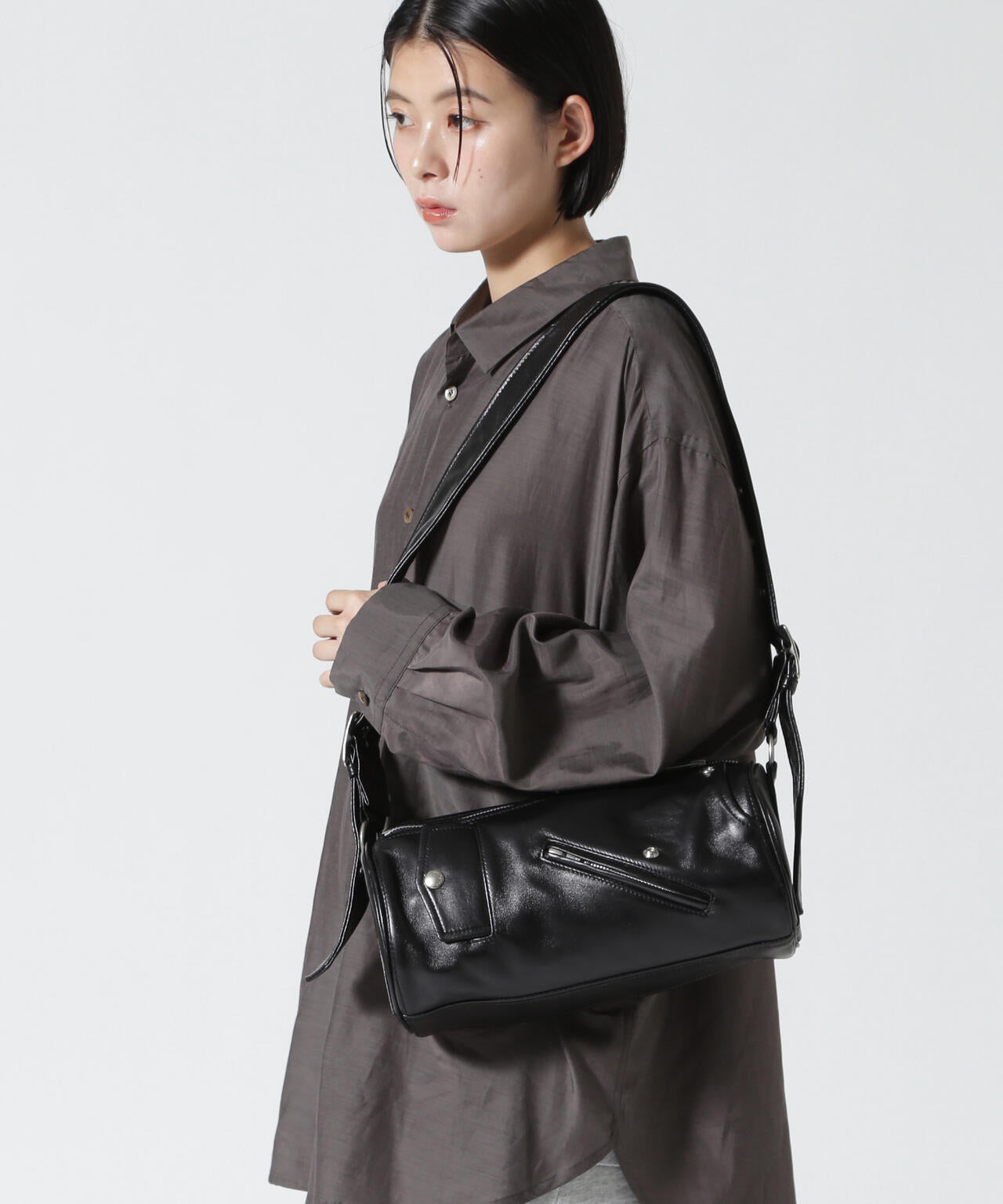 beautiful people/ビューティフルピープル/excerption riders cylinder bag