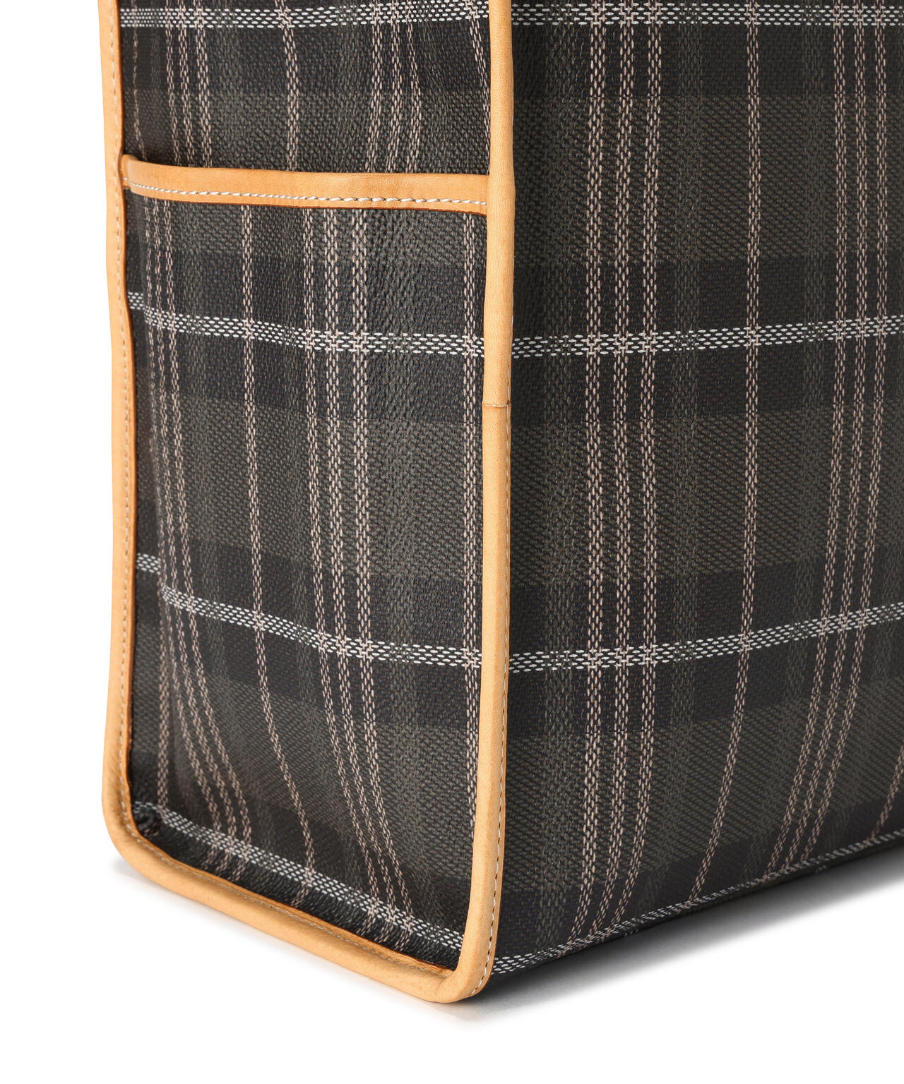 beautiful people/ビューティフルピープル/NOBLE POP PLAID TOTE BAG