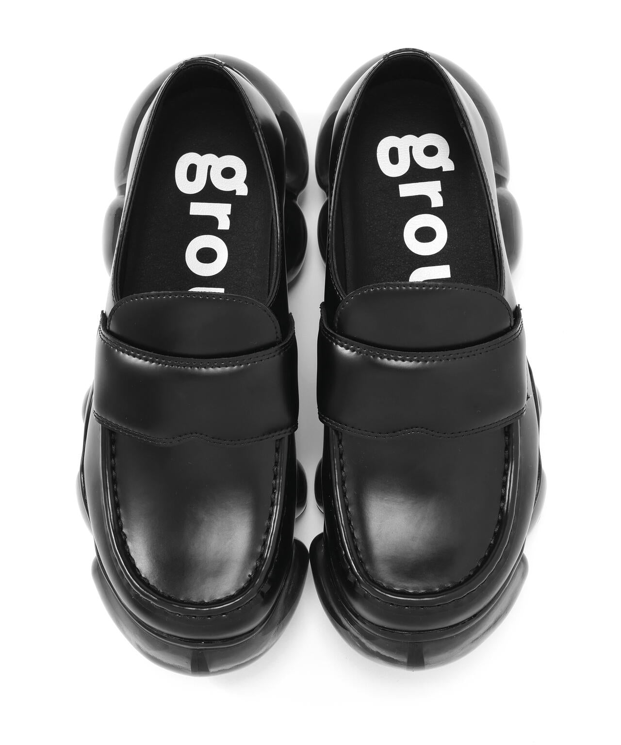 grounds/グラウンズ/JEWELRY LOAFER BLACK
