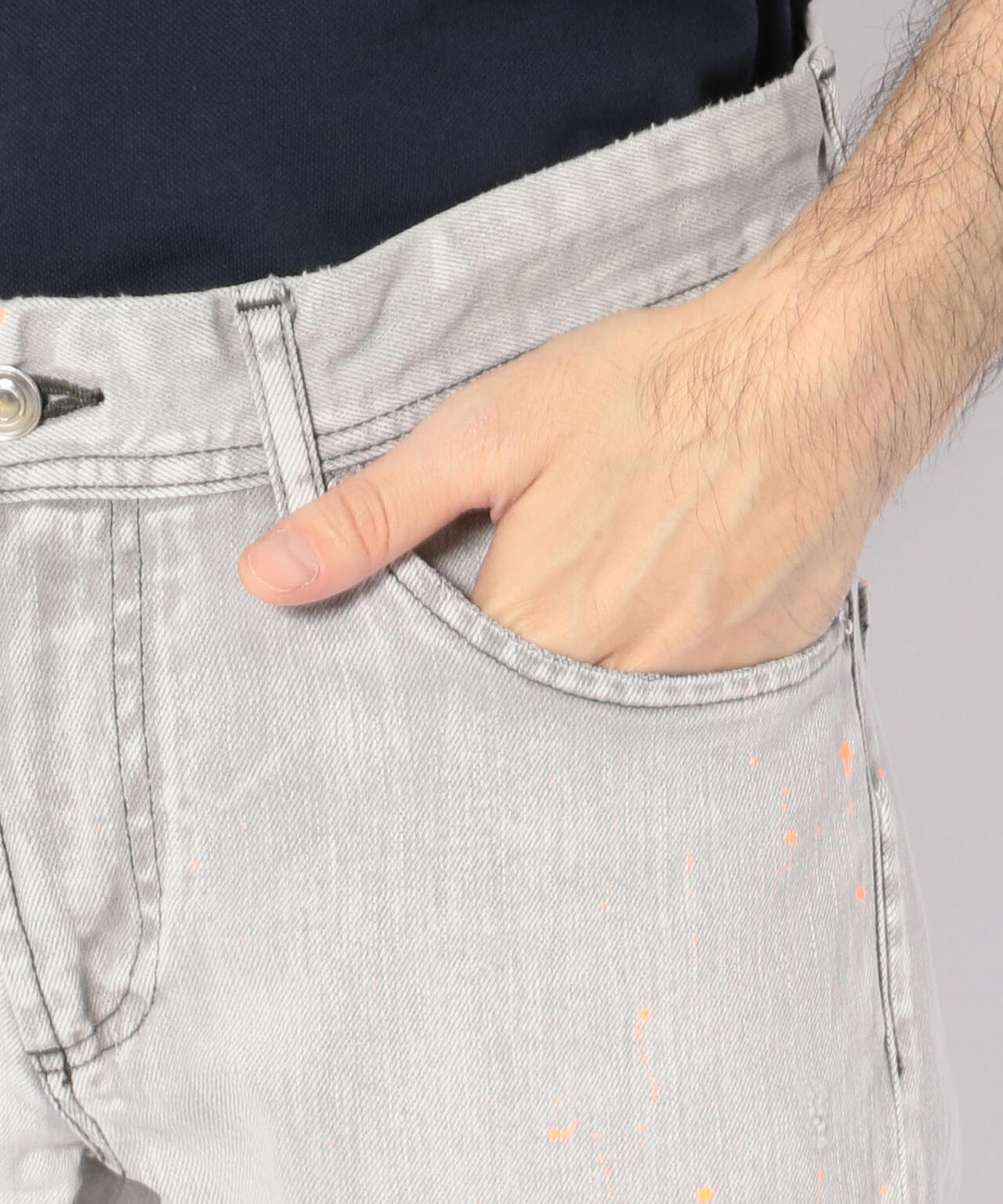 e JEANS / イージーンズ/デニムショーツ/GREY