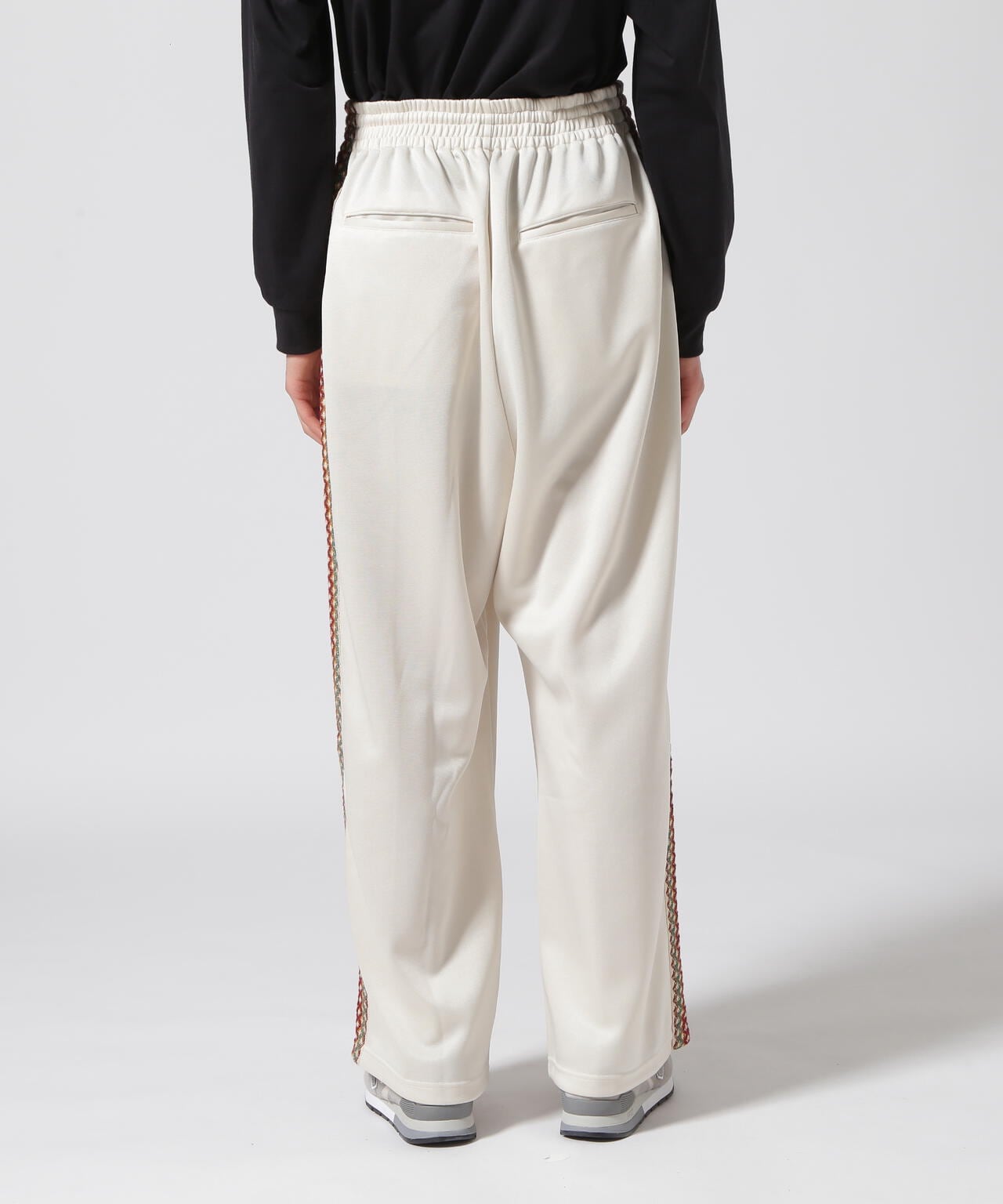 Toironier/トワロニエ/SIDE LINE BAGGY TRACK PANTS
