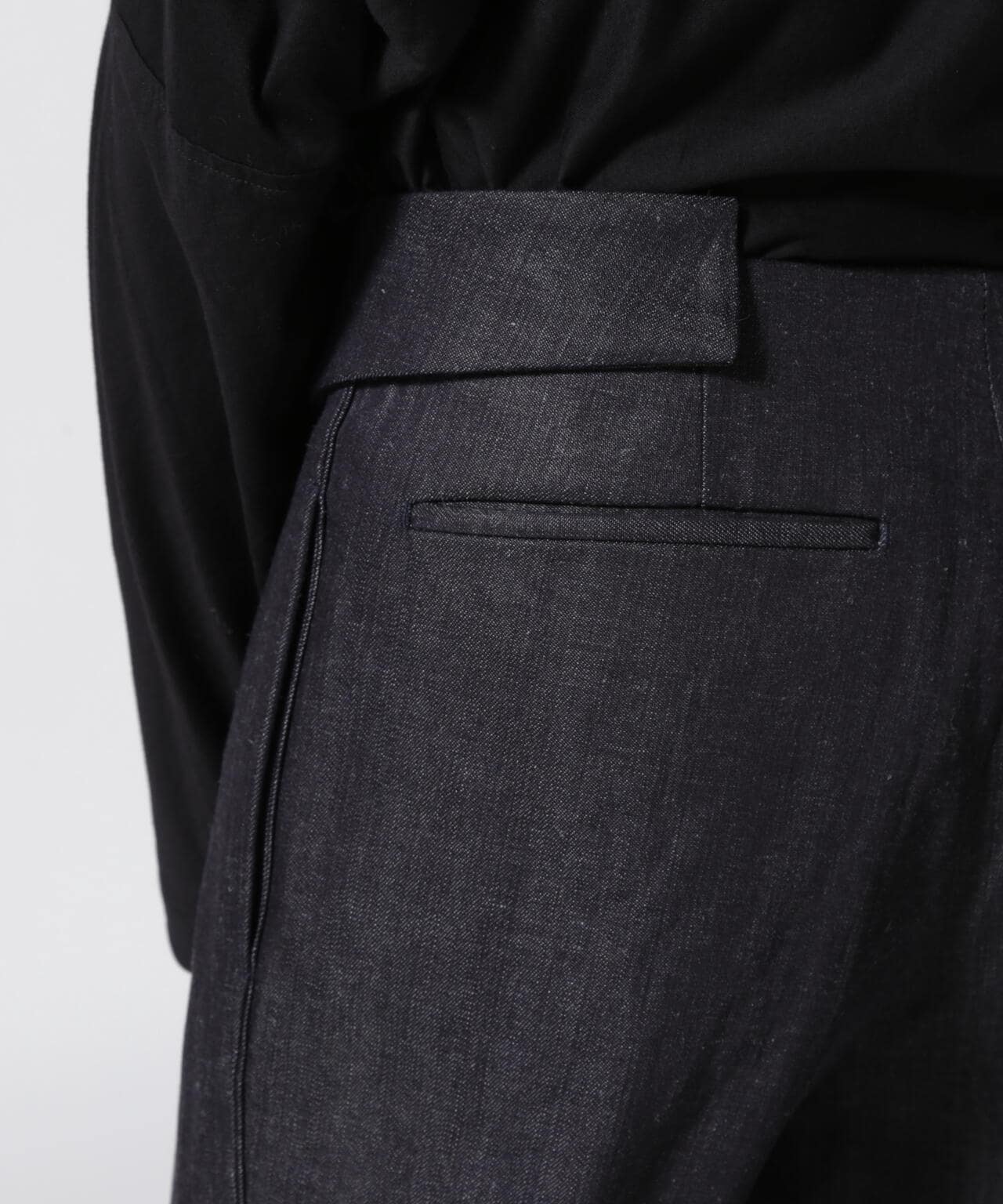 BIBLIOTHERK/ビブリオテーク/LOOSE DRESS TROUSERS