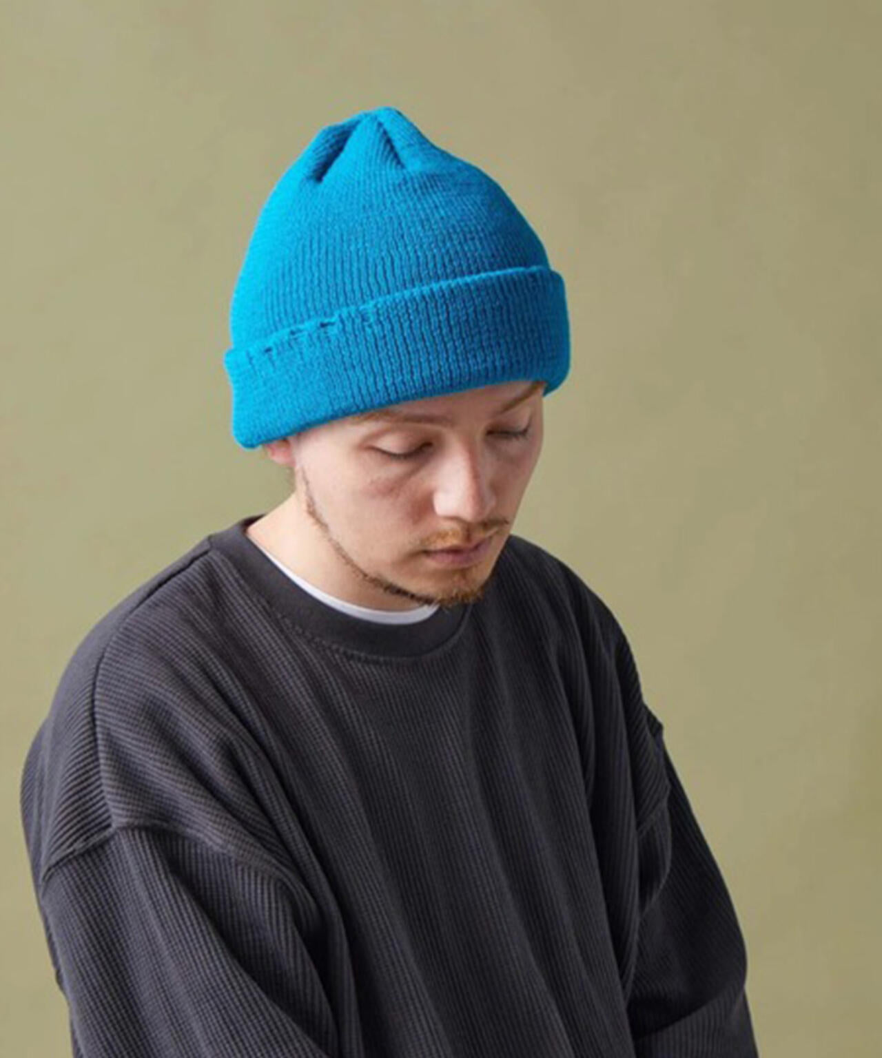 CPH/シーピーエイチ/CUFF KNIT CAP / AC DAMAGE