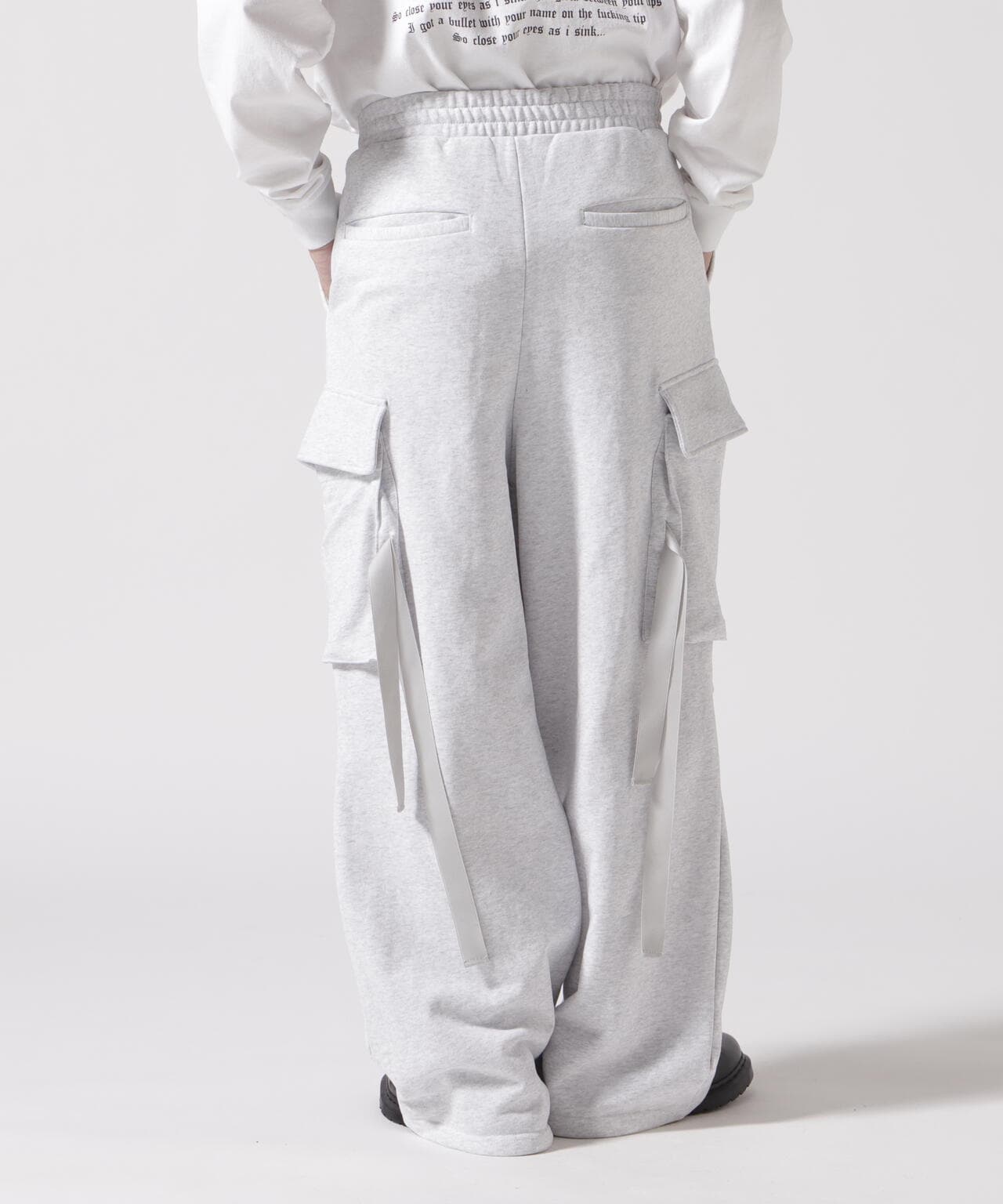 Toironier/トワロニエ/"2Tuck Sweat Cargo Pants"