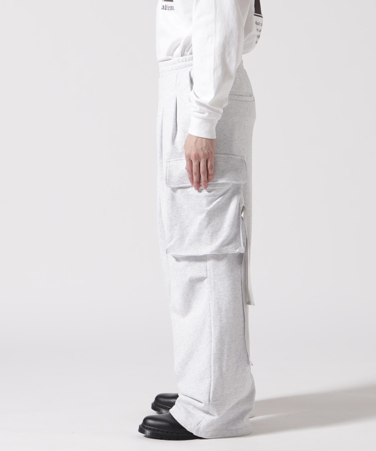 Toironier/トワロニエ/"2Tuck Sweat Cargo Pants"