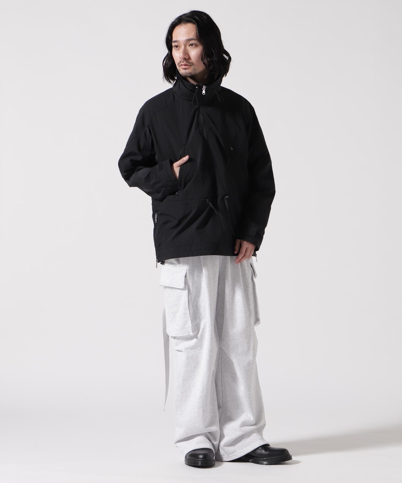 Toironier/トワロニエ/"2Tuck Sweat Cargo Pants"