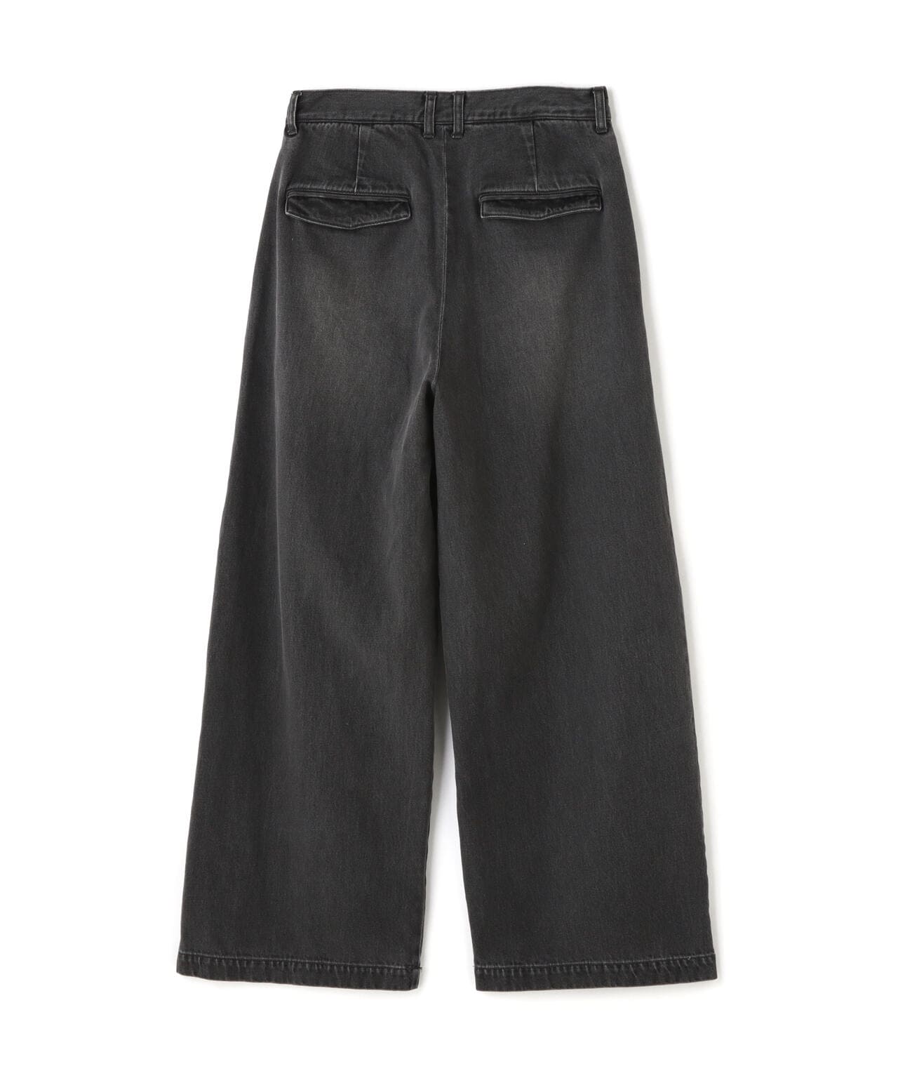 Toironier/トワロニエ/2tuck wide denim pants