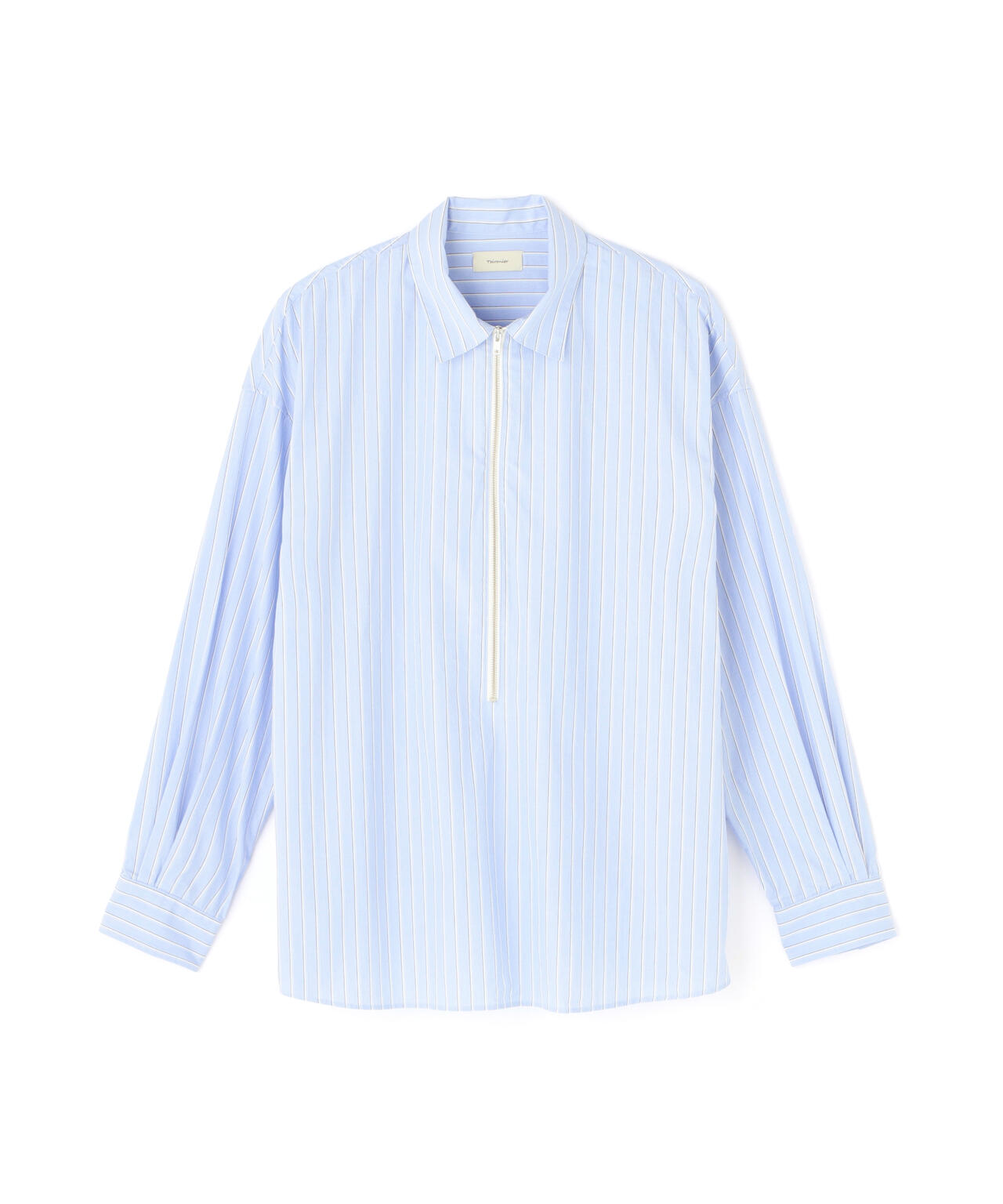 Toironier/トワロニエ/Stripe Half-Zip Shirt