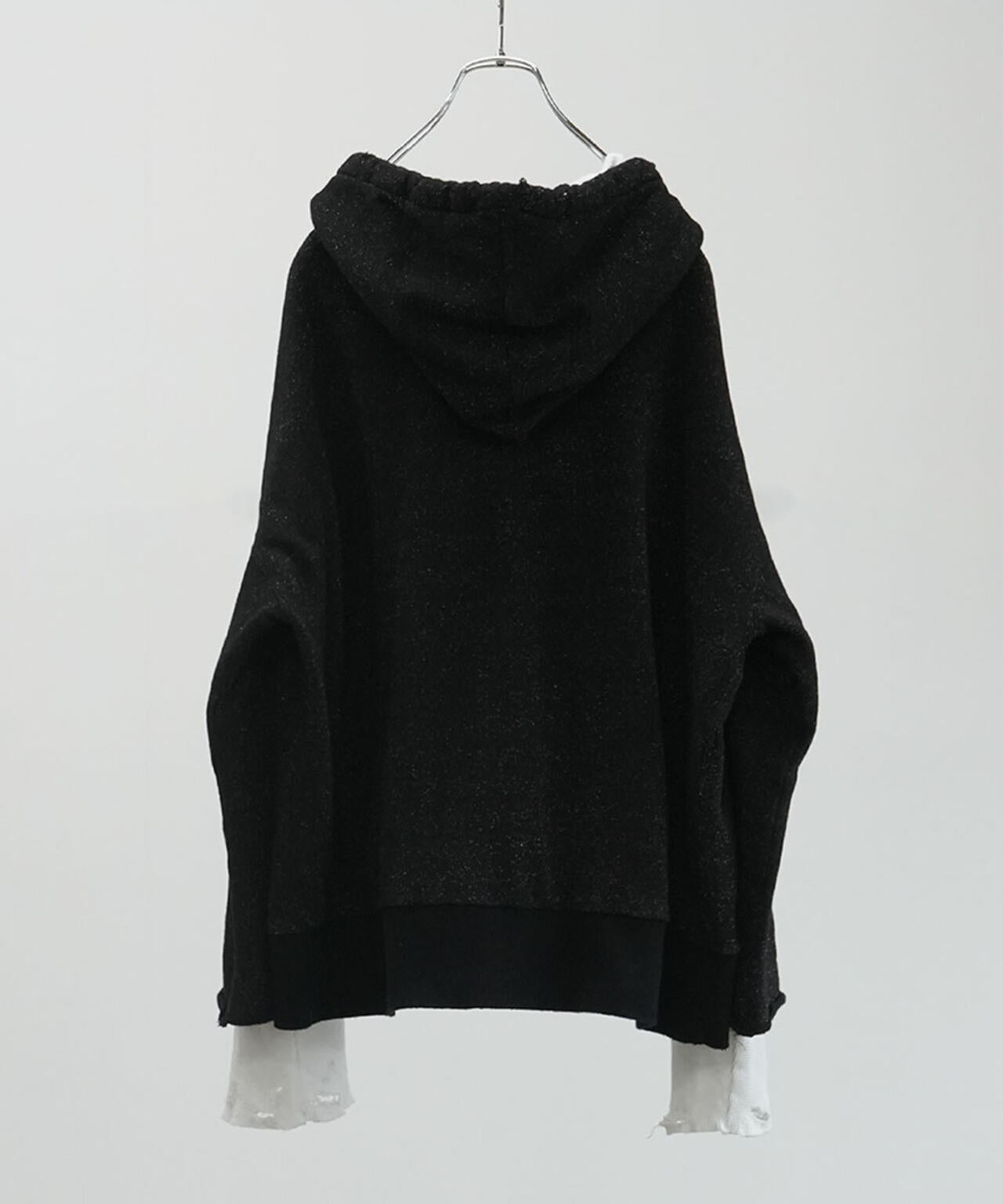 ANCELLM/アンセルム/LAYERED ZIP－UP HOODIE EX